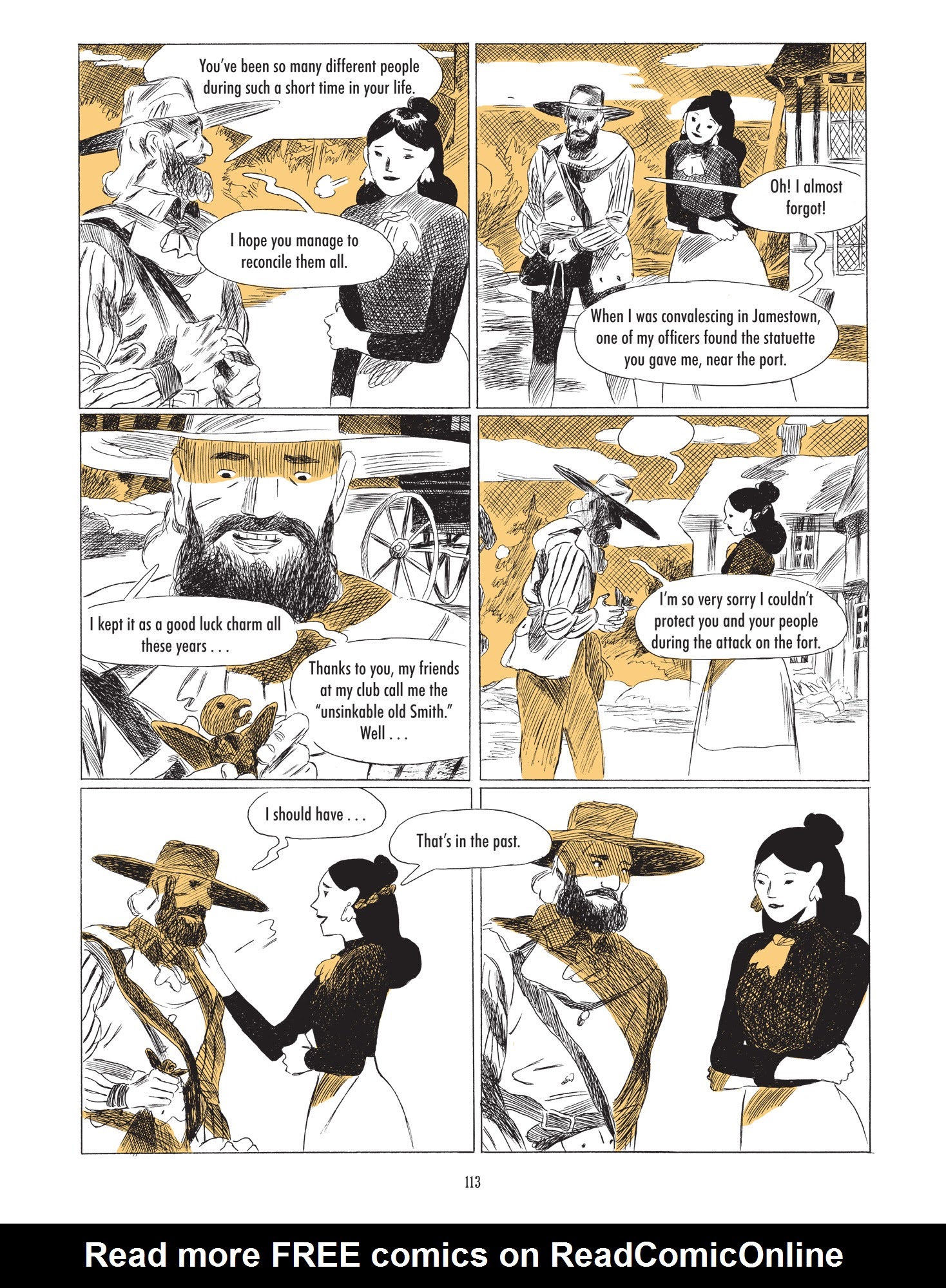 Read online Pocahontas: Princess of the New World comic -  Issue # TPB - 114
