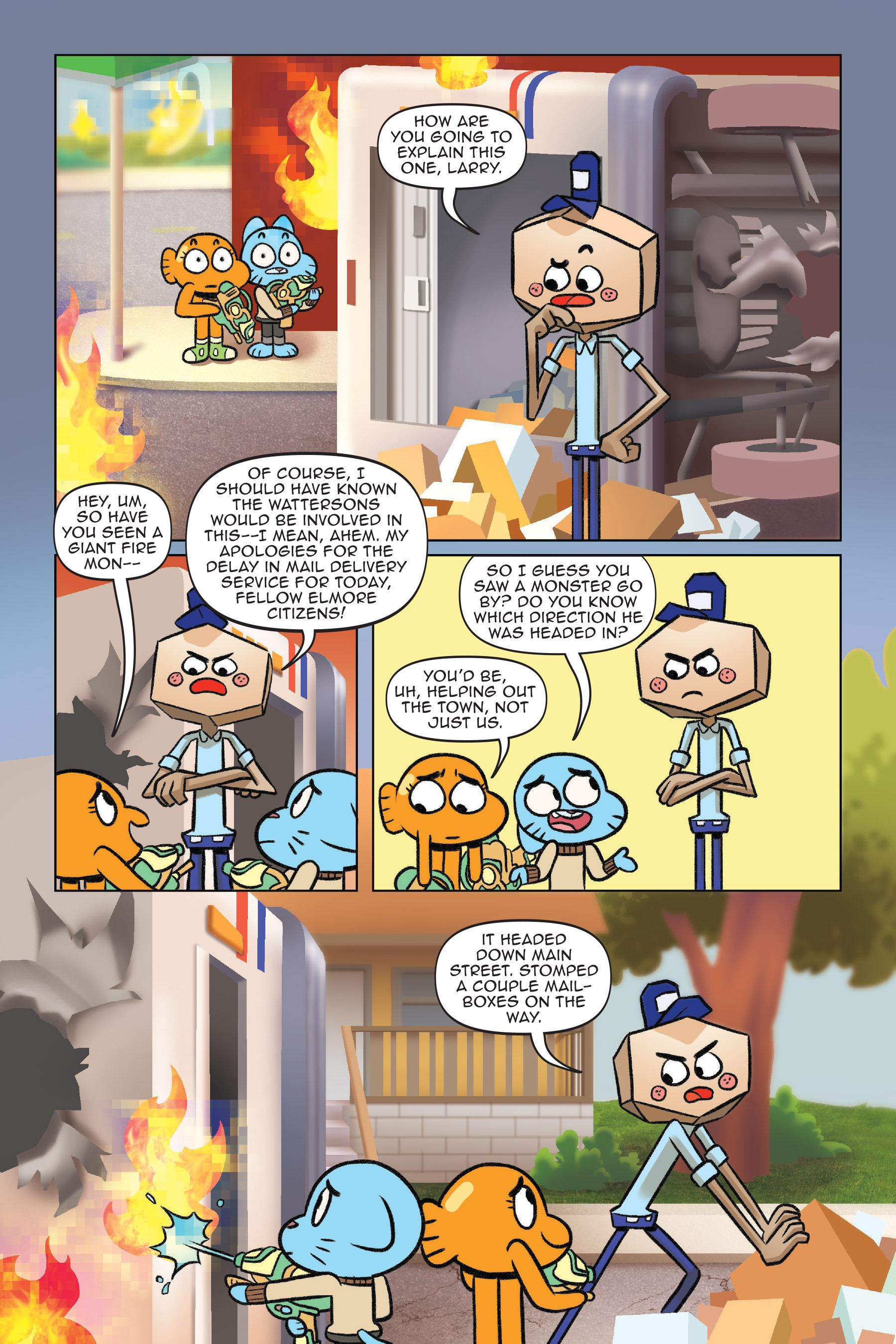 Read online The Amazing World of Gumball: Cheat Code comic -  Issue # Full - 80