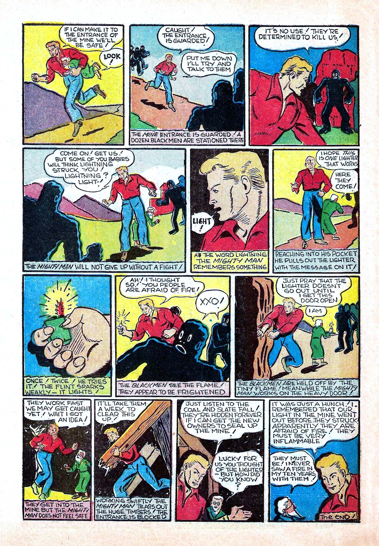 Read online Amazing Man Comics comic -  Issue #11 - 58