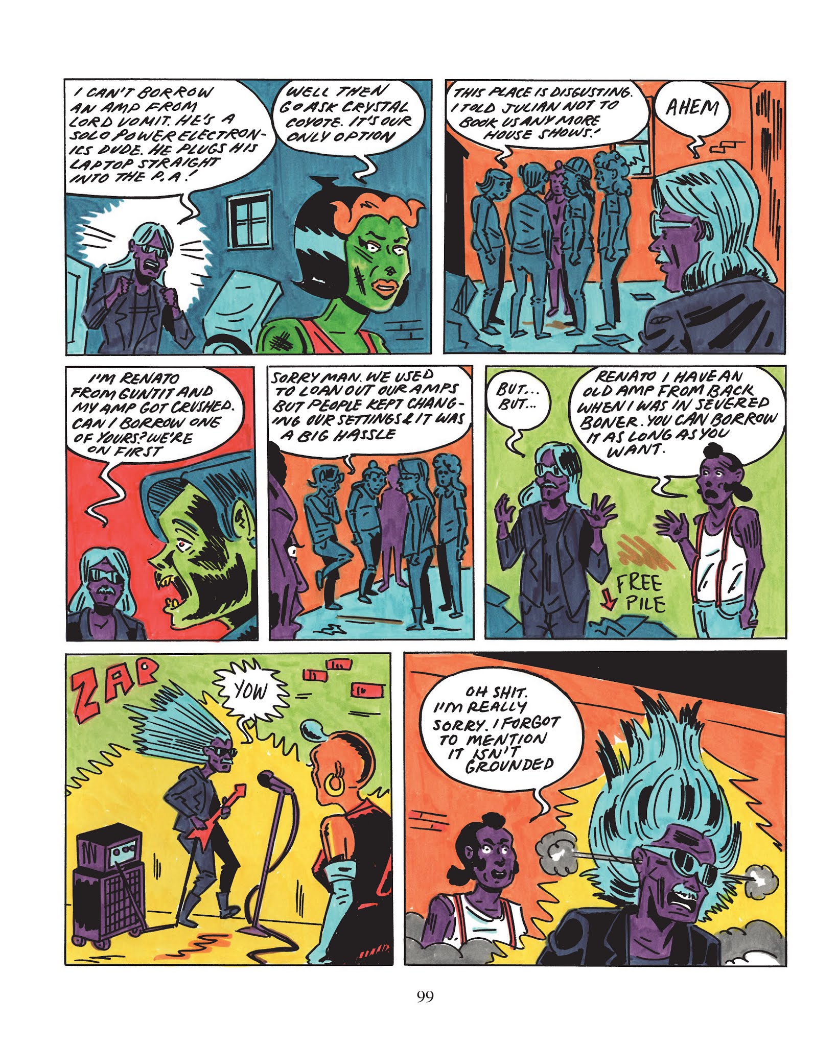 Read online Band for Life comic -  Issue # TPB (Part 1) - 100