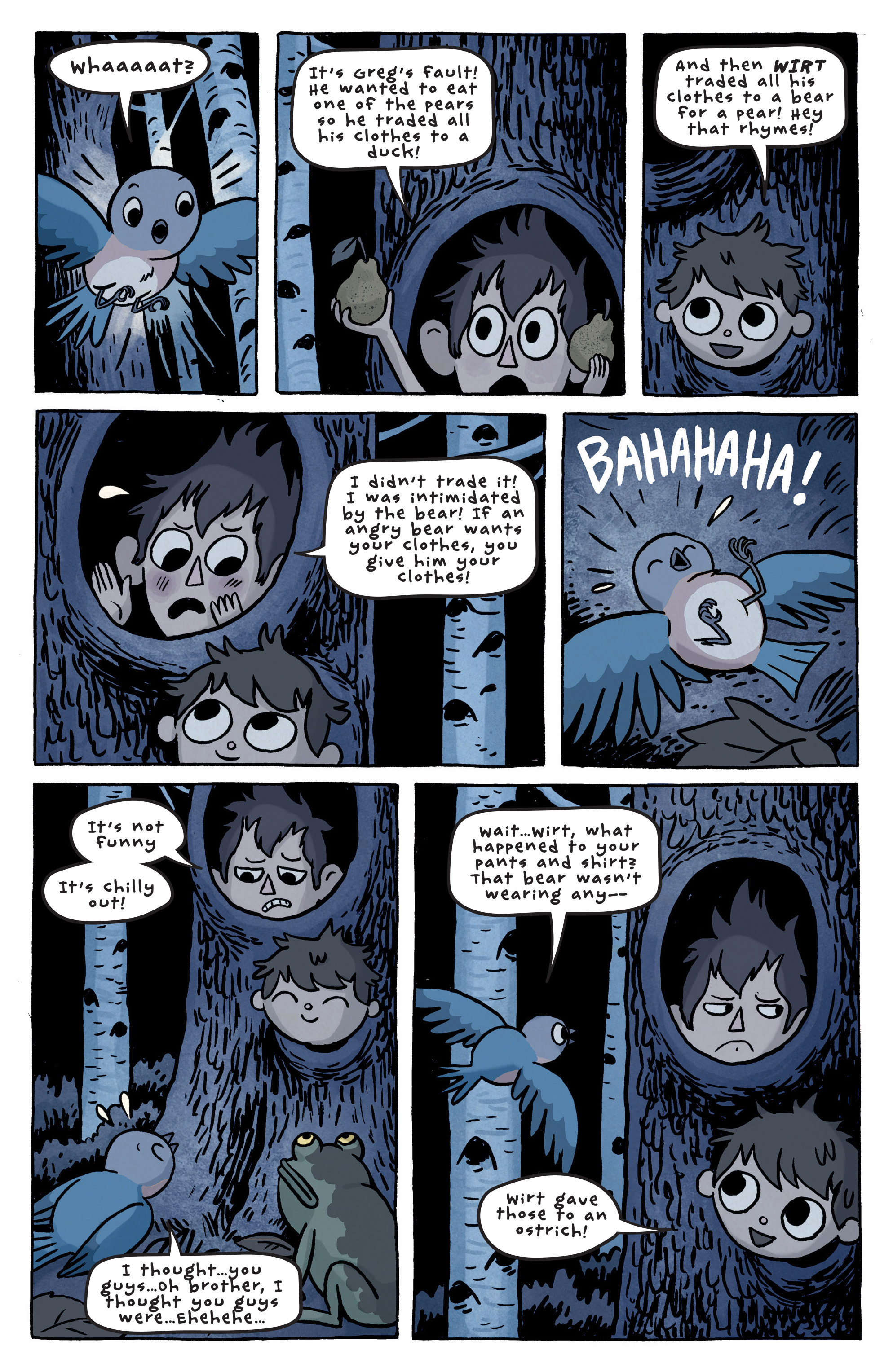 Read online Over the Garden Wall (2015) comic -  Issue #3 - 19