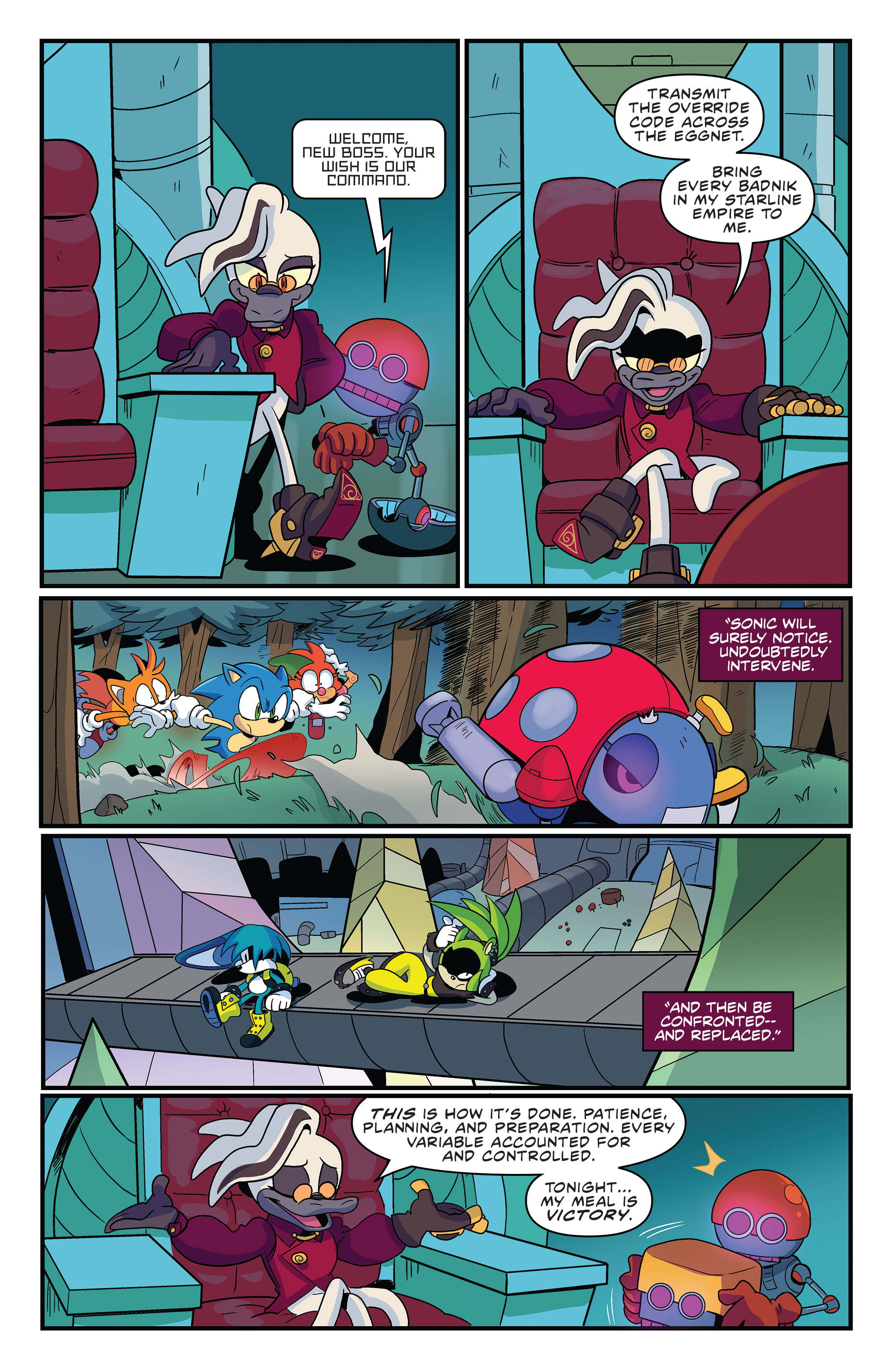 Read online Sonic the Hedgehog: Imposter Syndrome comic -  Issue #4 - 22