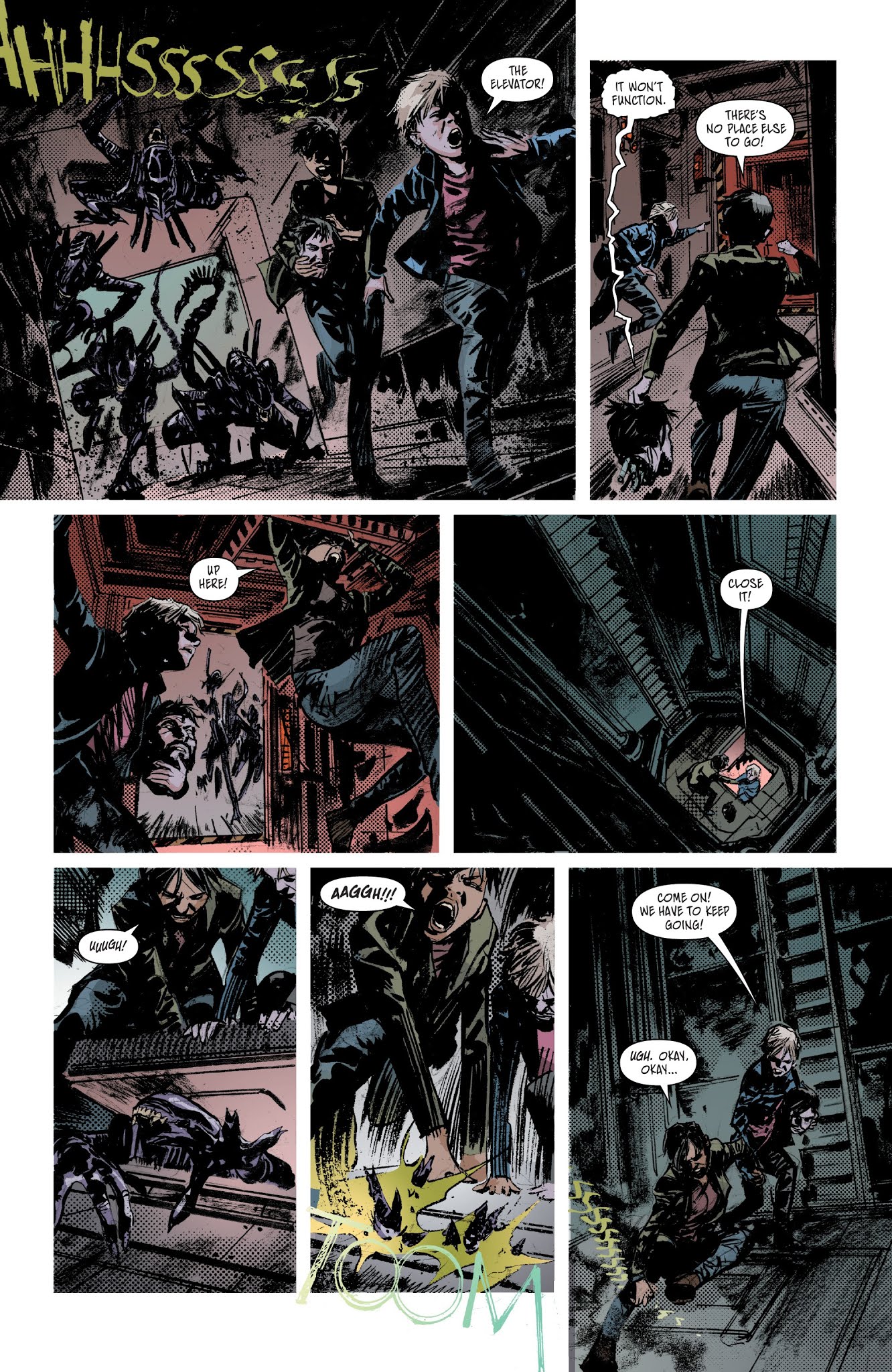 Read online Aliens: Dust To Dust comic -  Issue #4 - 15