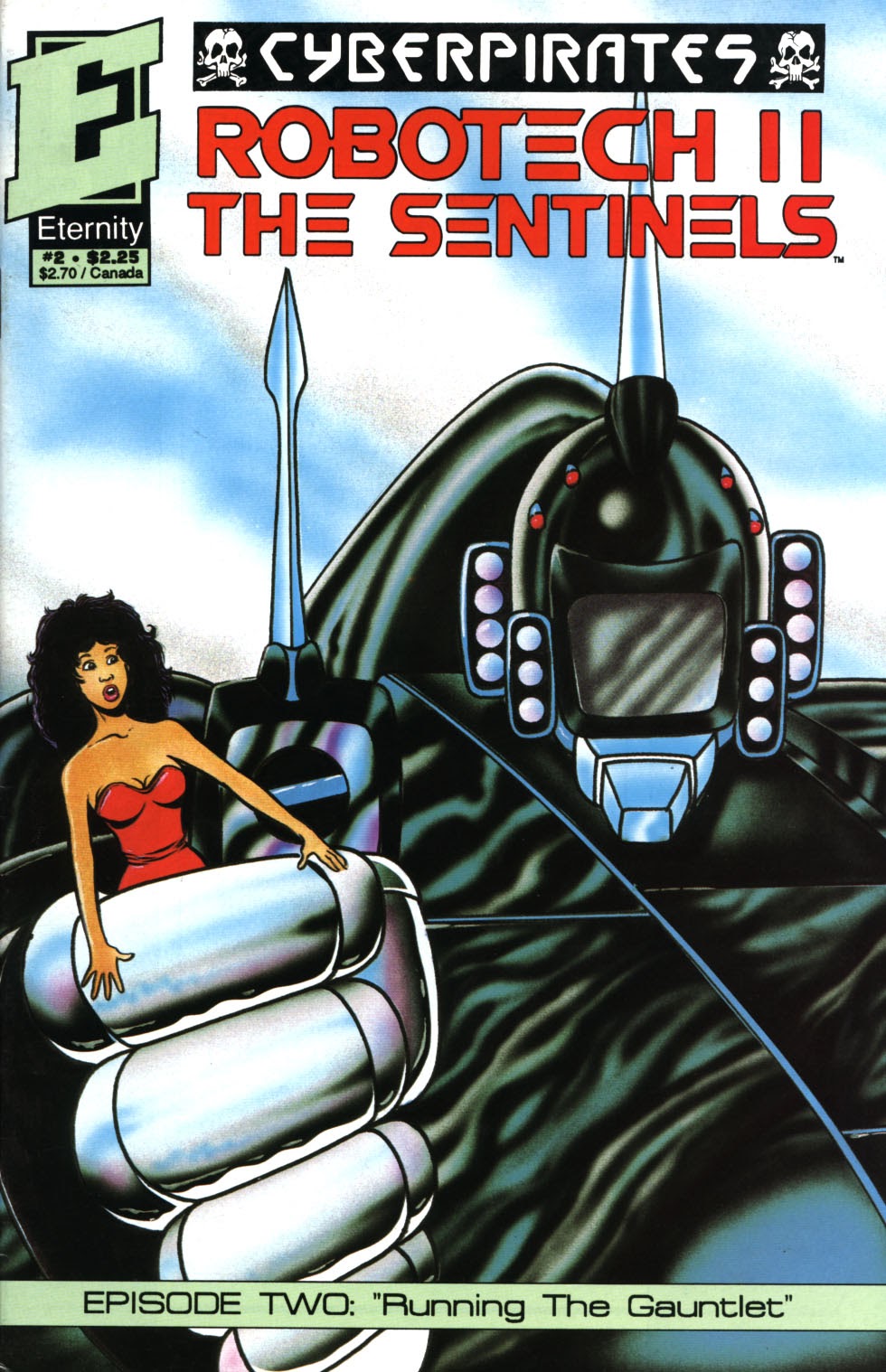 Read online Robotech II: The Sentinels - CyberPirates comic -  Issue #2 - 1