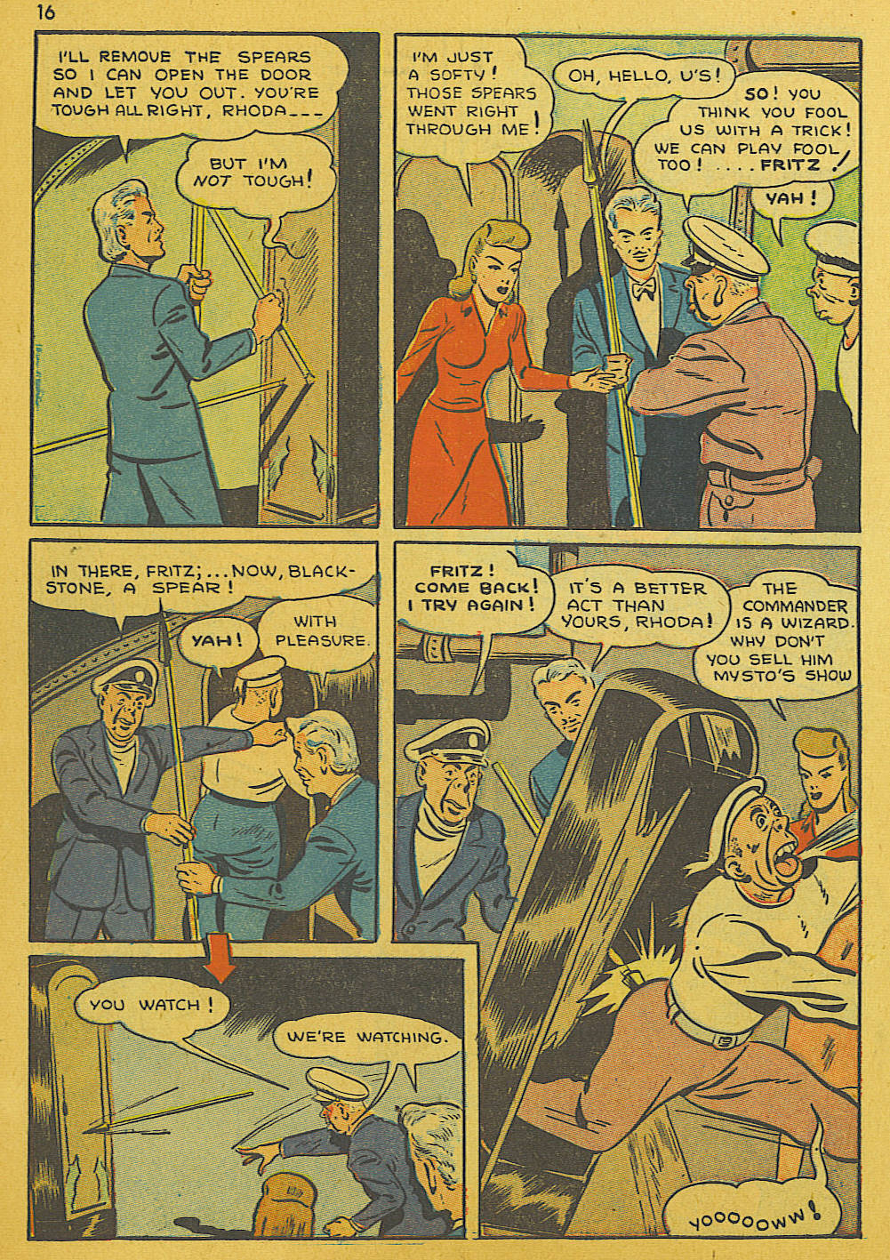 Read online Super-Magician Comics comic -  Issue #10 - 16