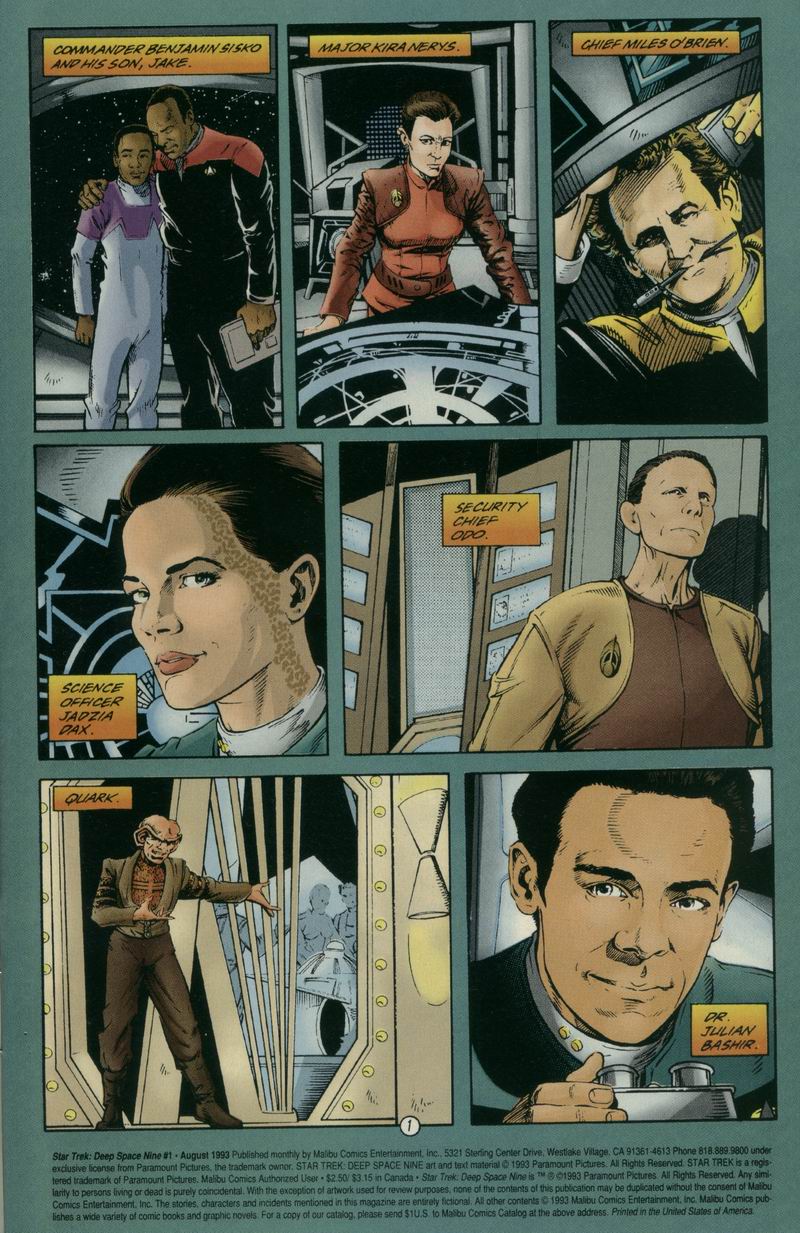 Read online Star Trek: Deep Space Nine (1993) comic -  Issue #1 - 3