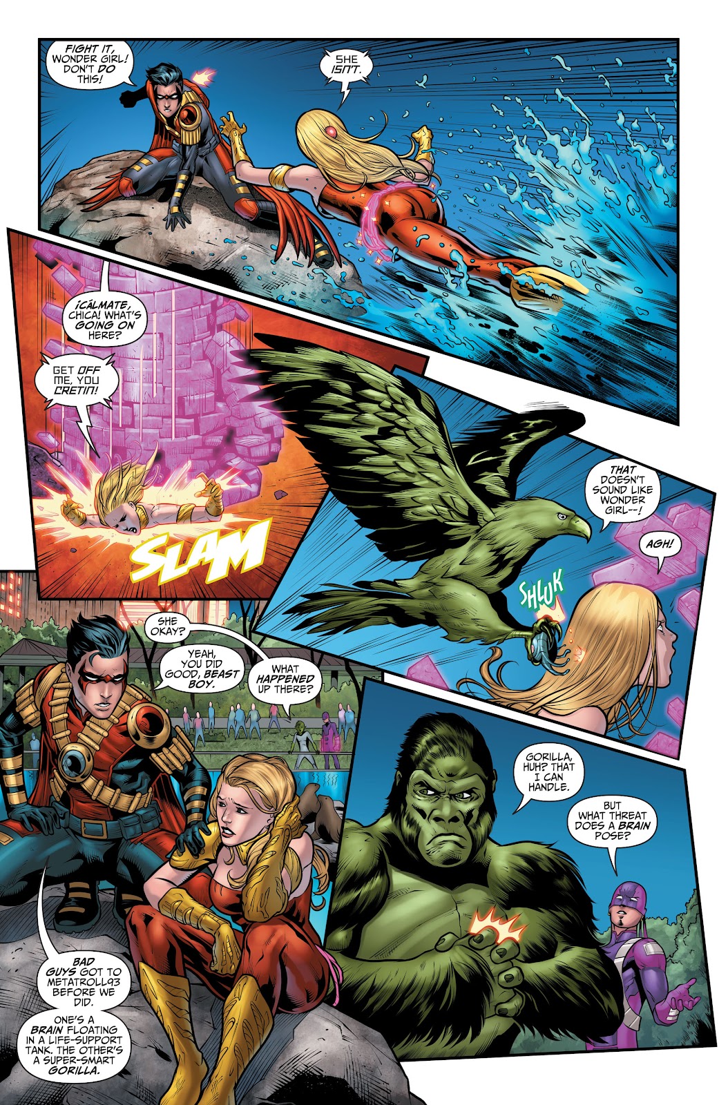 Teen Titans (2014) issue 21 - Page 9