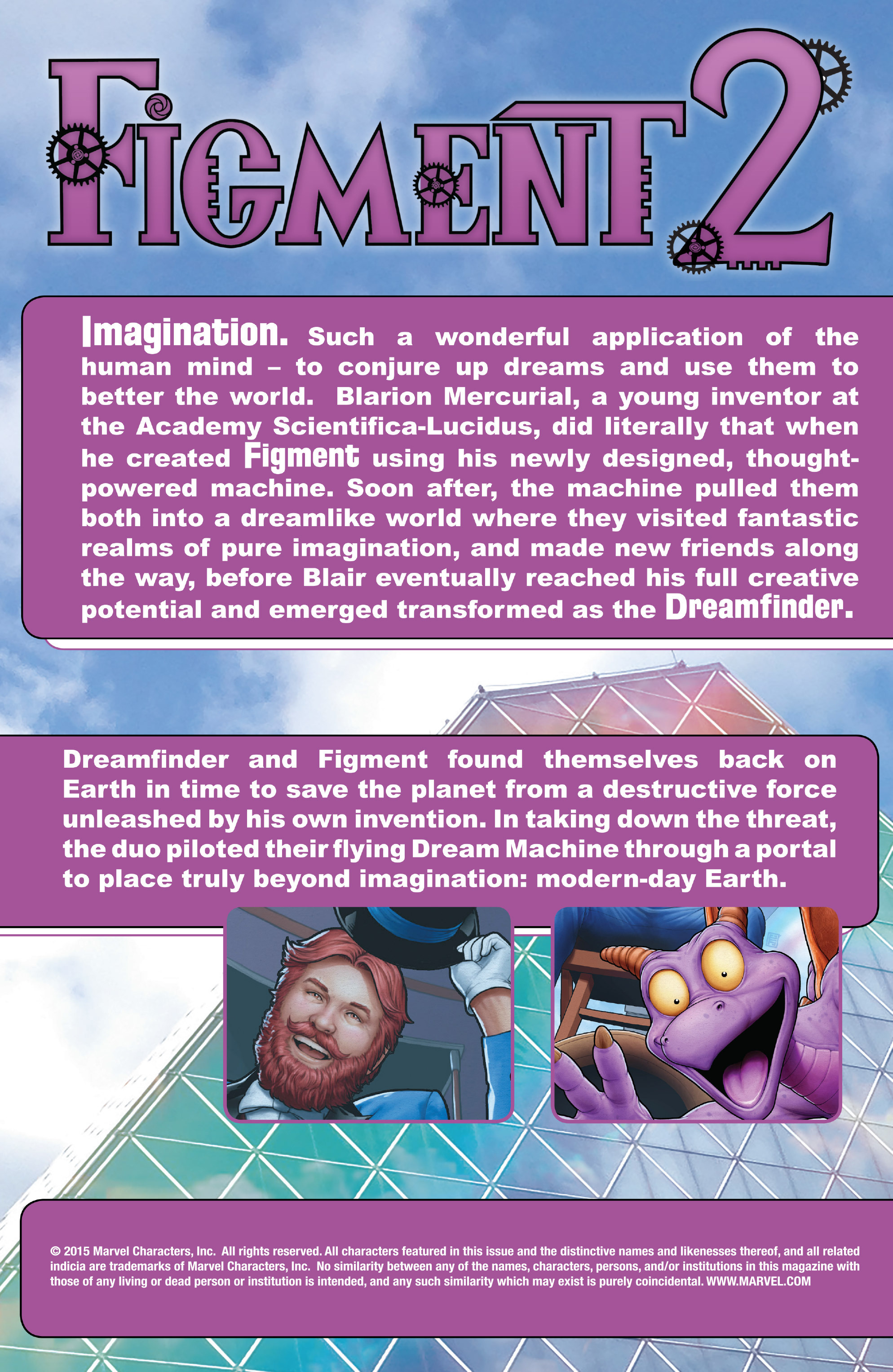 Read online Figment 2 comic -  Issue #1 - 2