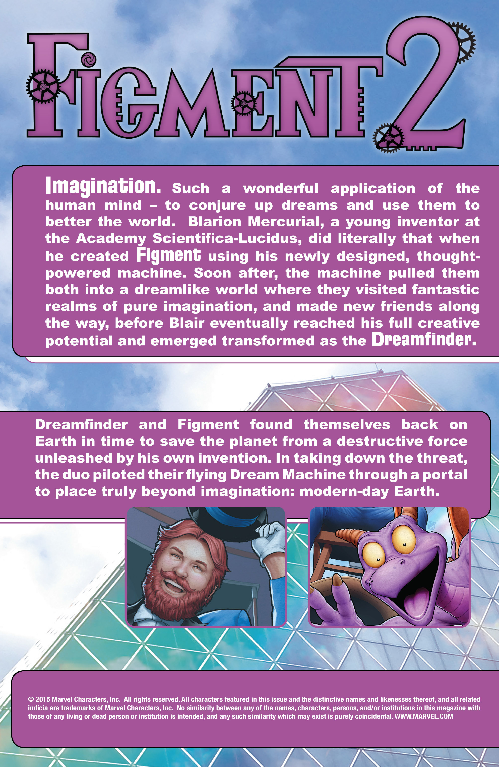 Read online Figment 2 comic -  Issue #1 - 2
