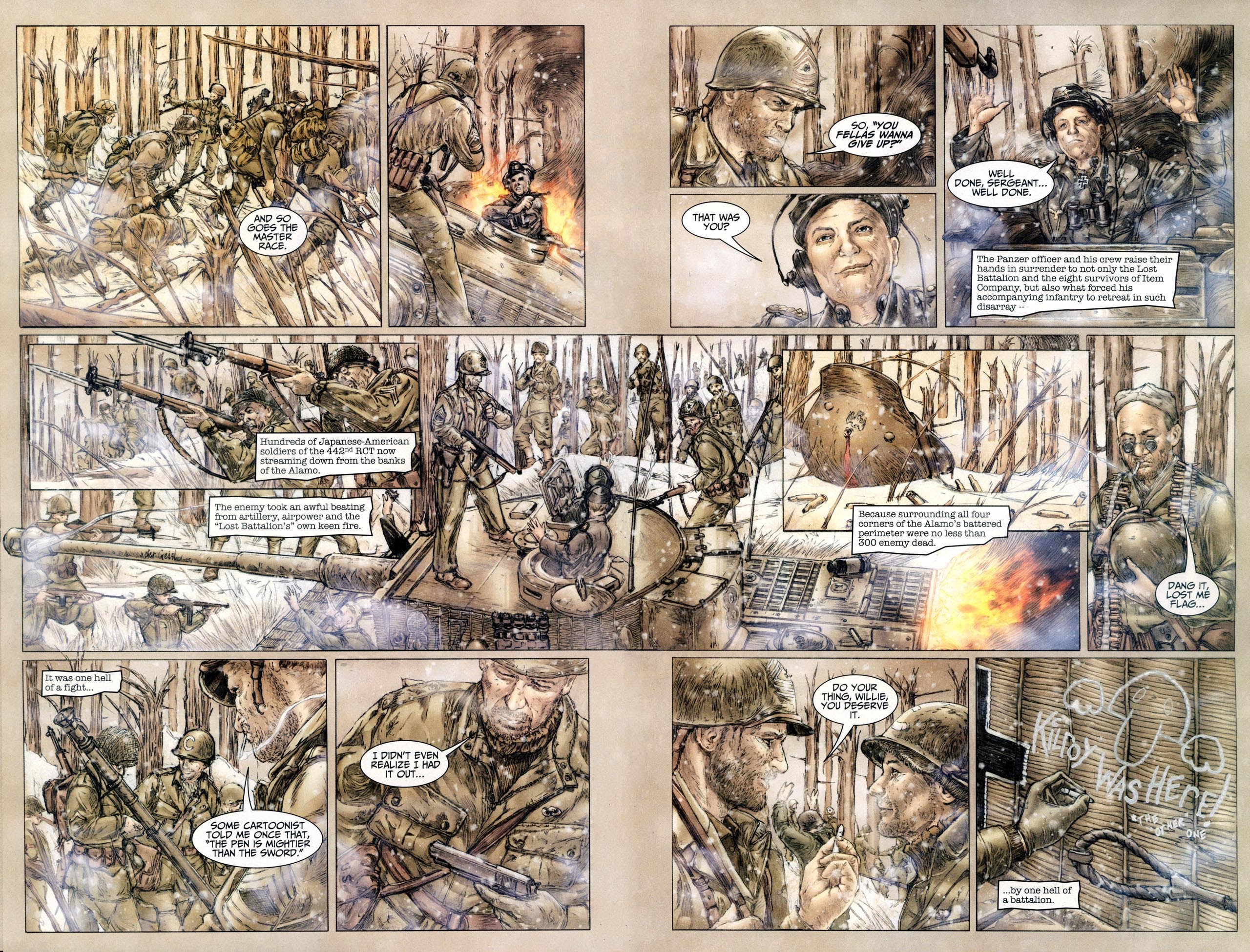 Read online Sgt. Rock: The Lost Battalion comic -  Issue #6 - 12