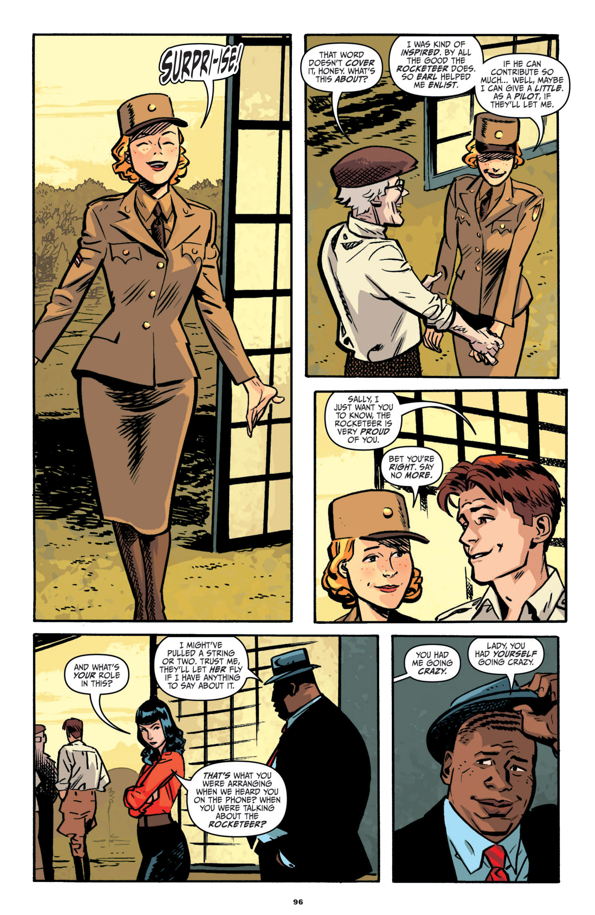 Read online The Rocketeer: Cargo of Doom comic -  Issue # TPB - 92