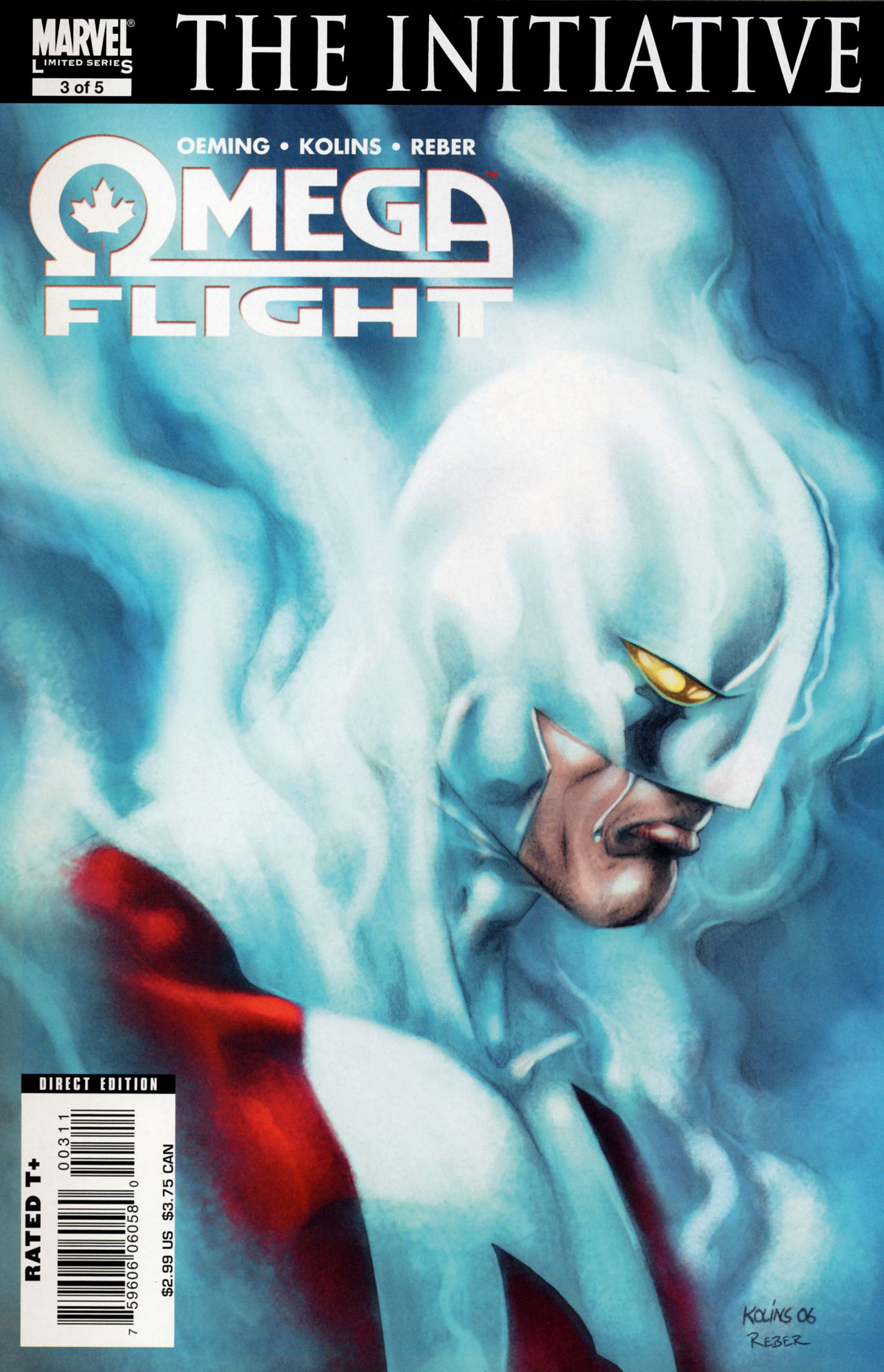 Read online Omega Flight comic -  Issue #3 - 1