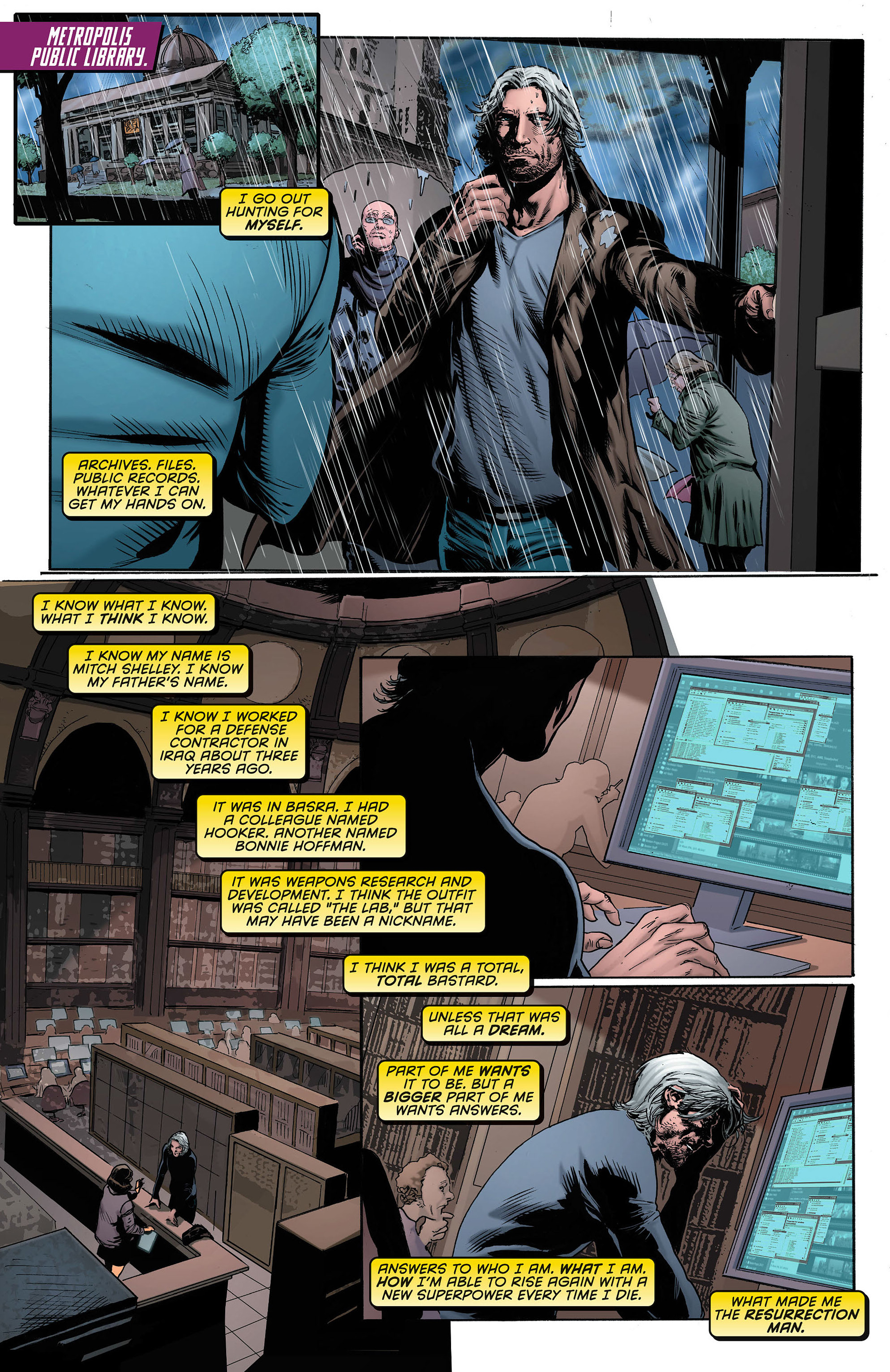 Read online Resurrection Man (2011) comic -  Issue #8 - 7