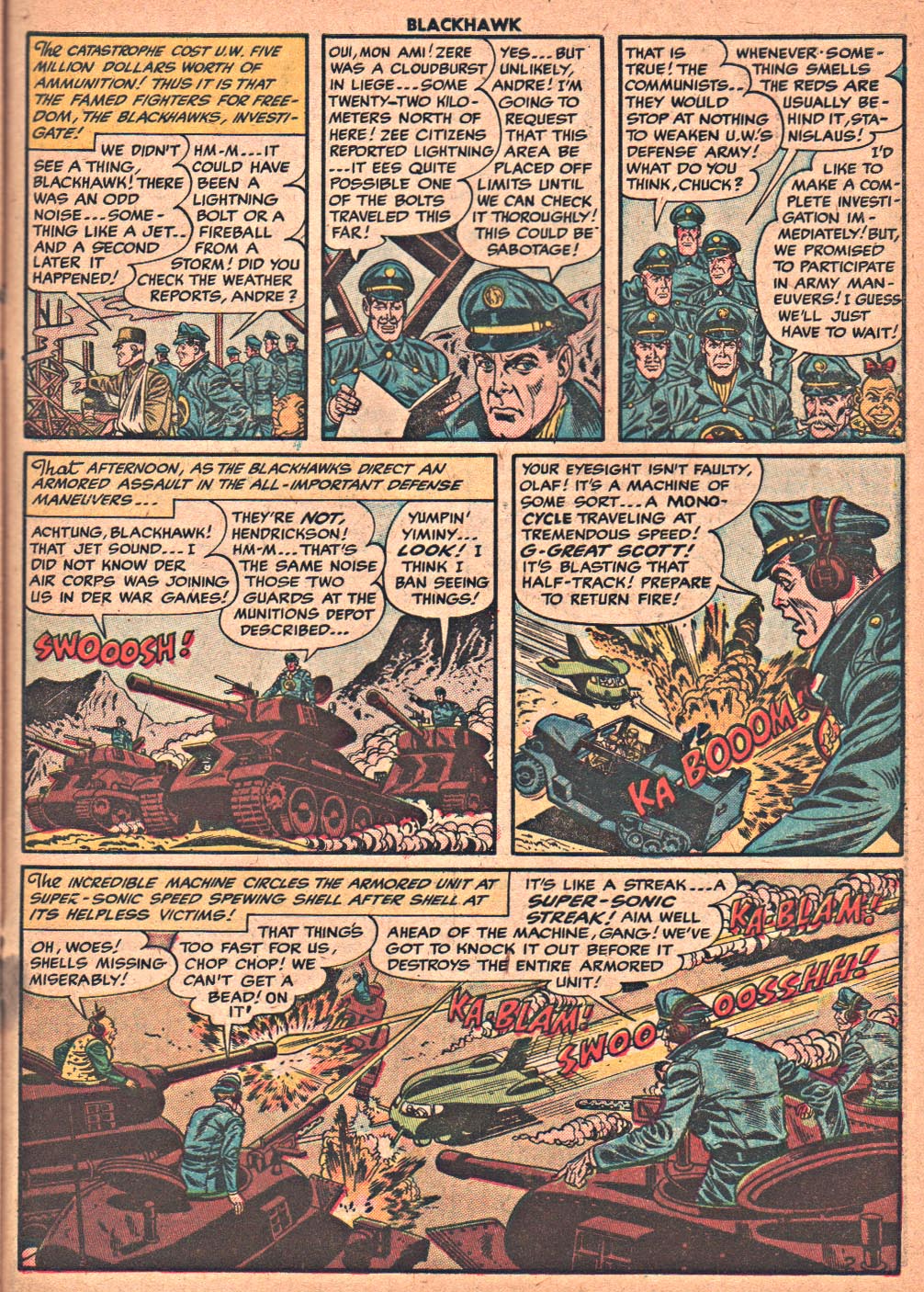 Read online Blackhawk (1957) comic -  Issue #85 - 27