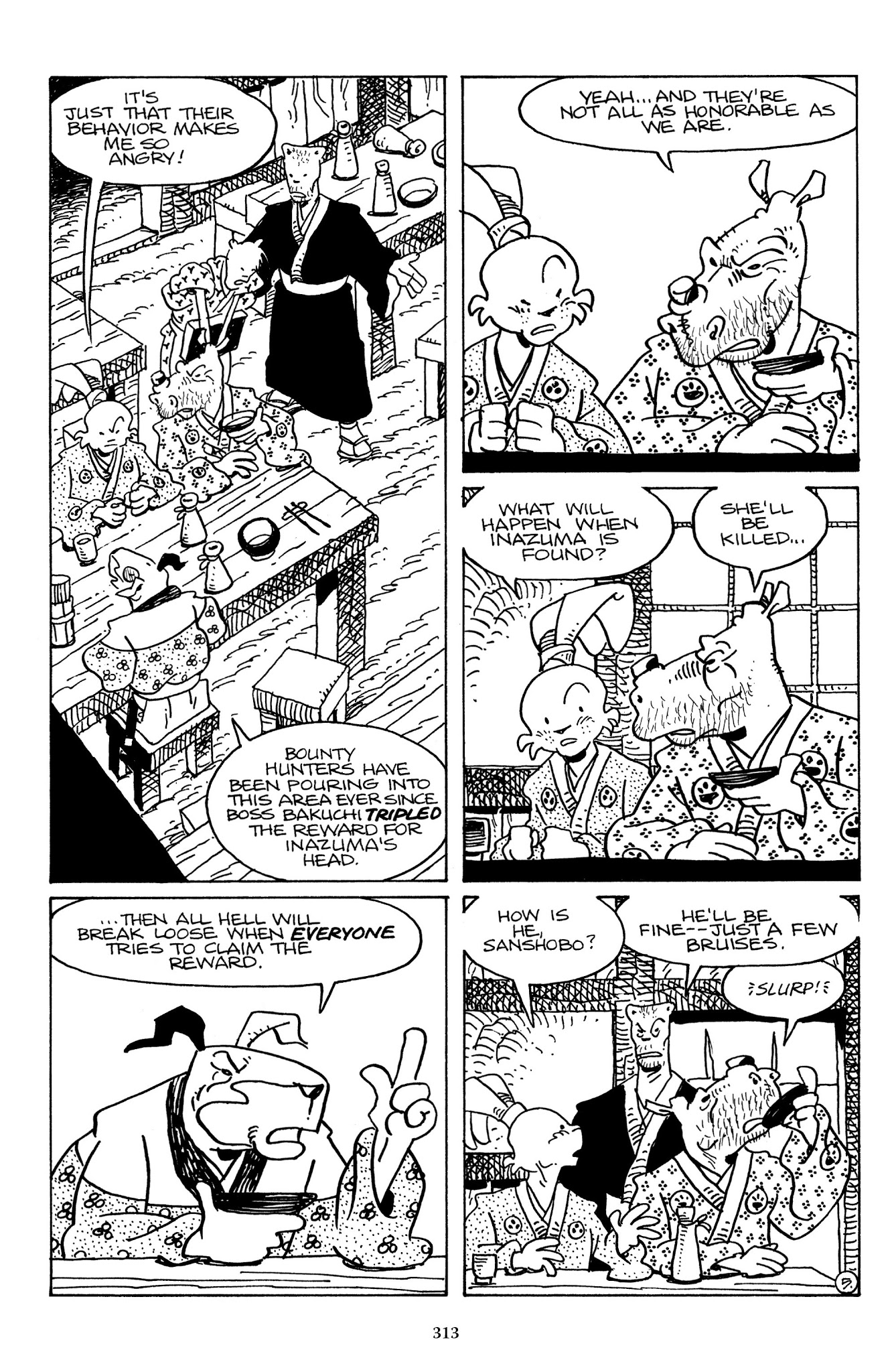 Read online The Usagi Yojimbo Saga comic -  Issue # TPB 6 - 311