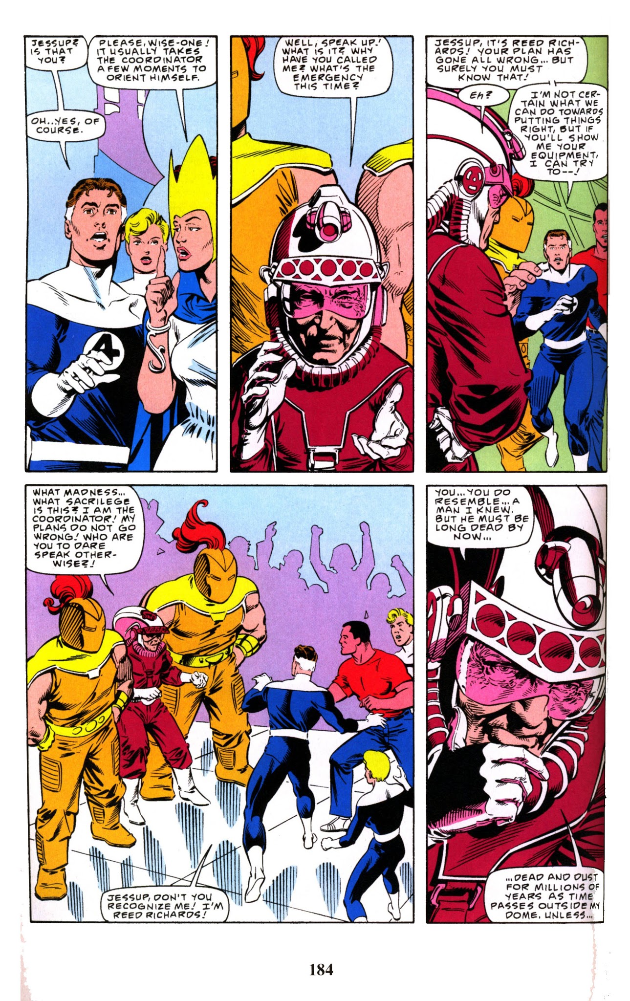 Read online Fantastic Four Visionaries: John Byrne comic -  Issue # TPB 8 - 184
