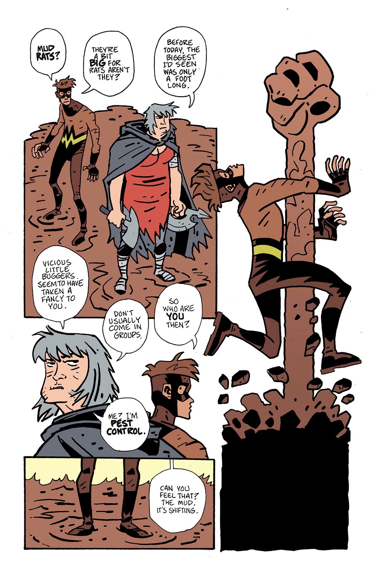 Read online Mudman comic -  Issue #5 - 20