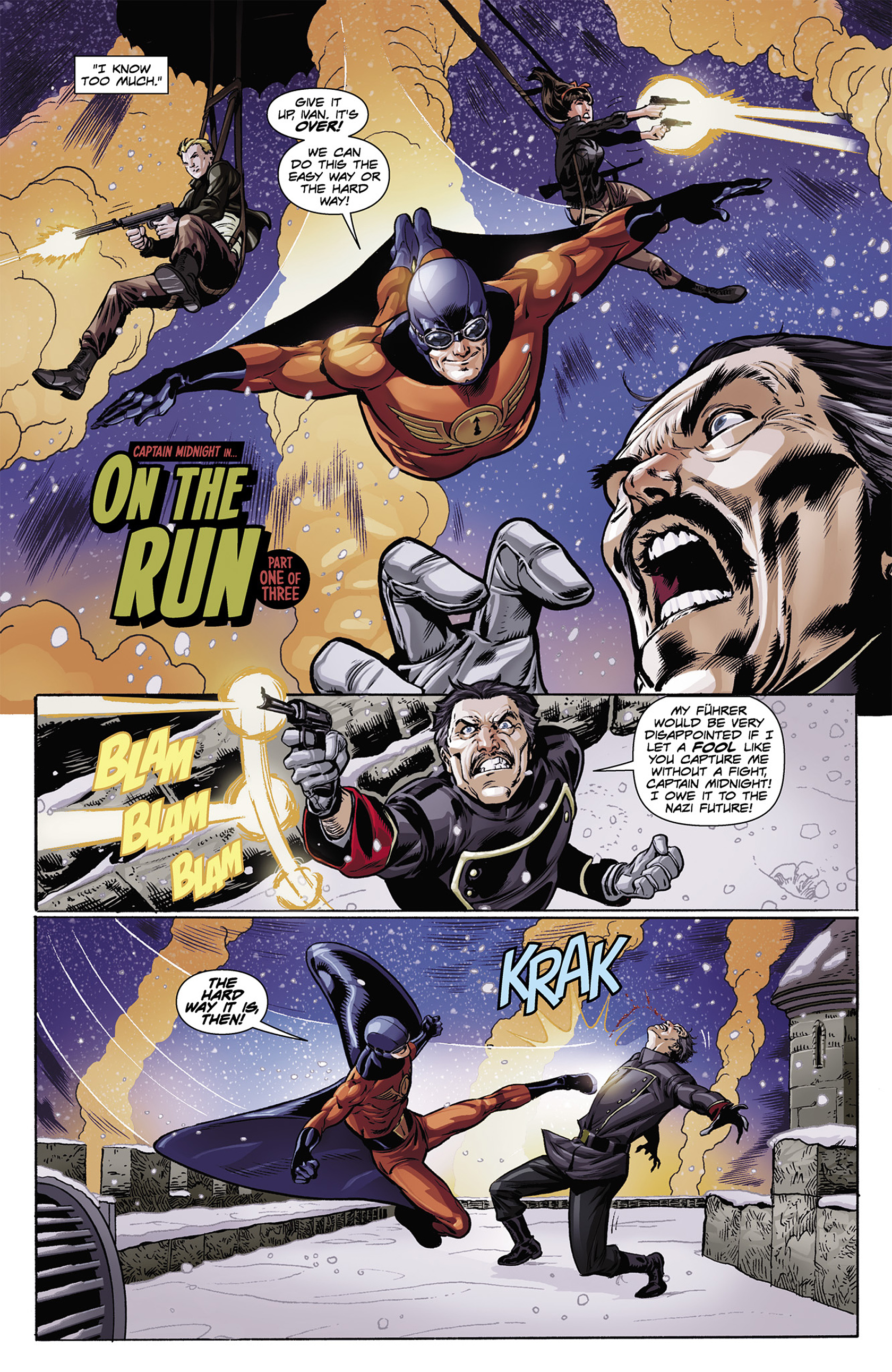 Read online Captain Midnight comic -  Issue #1 - 4