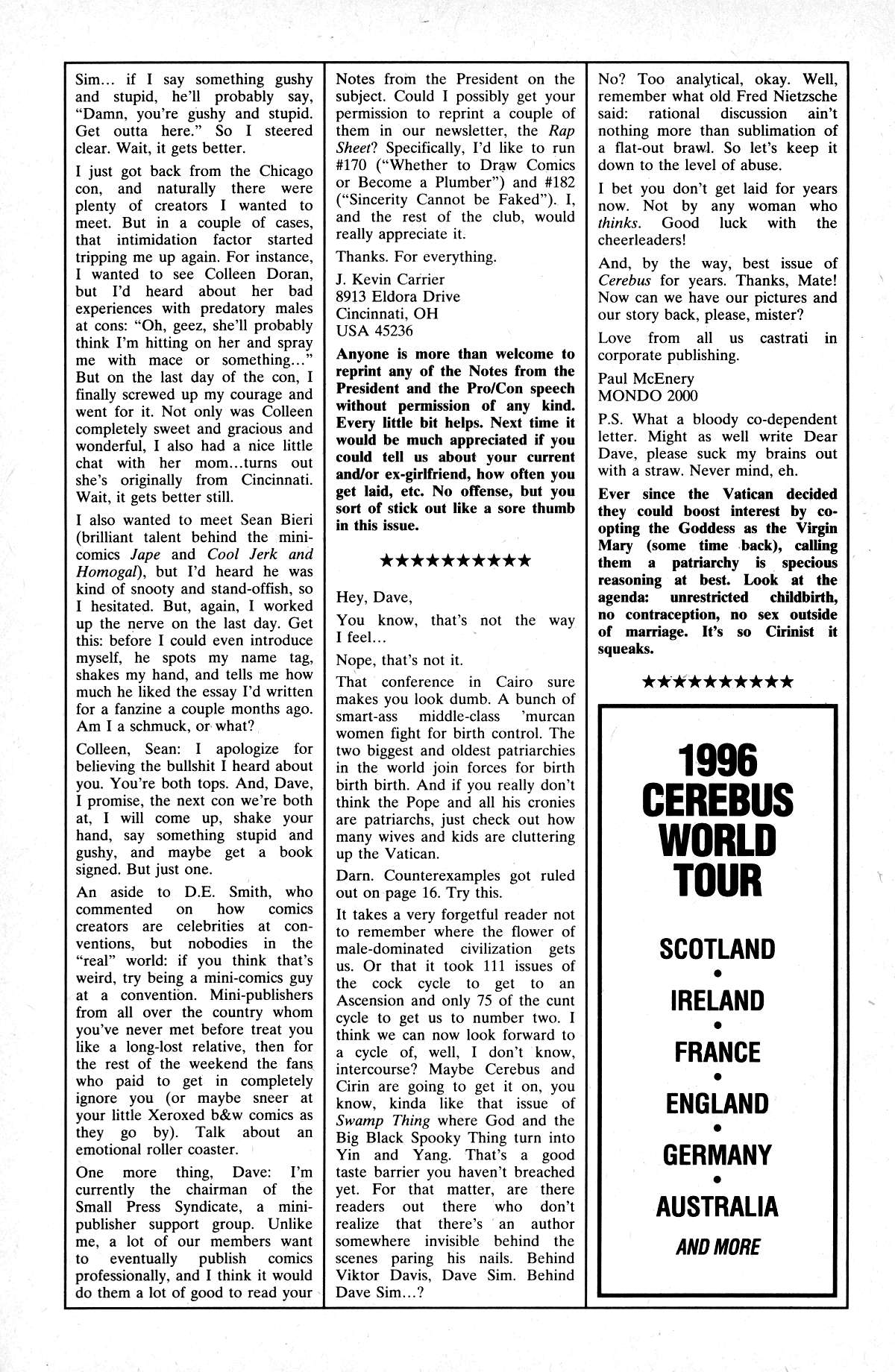 Read online Cerebus comic -  Issue #188 - 30