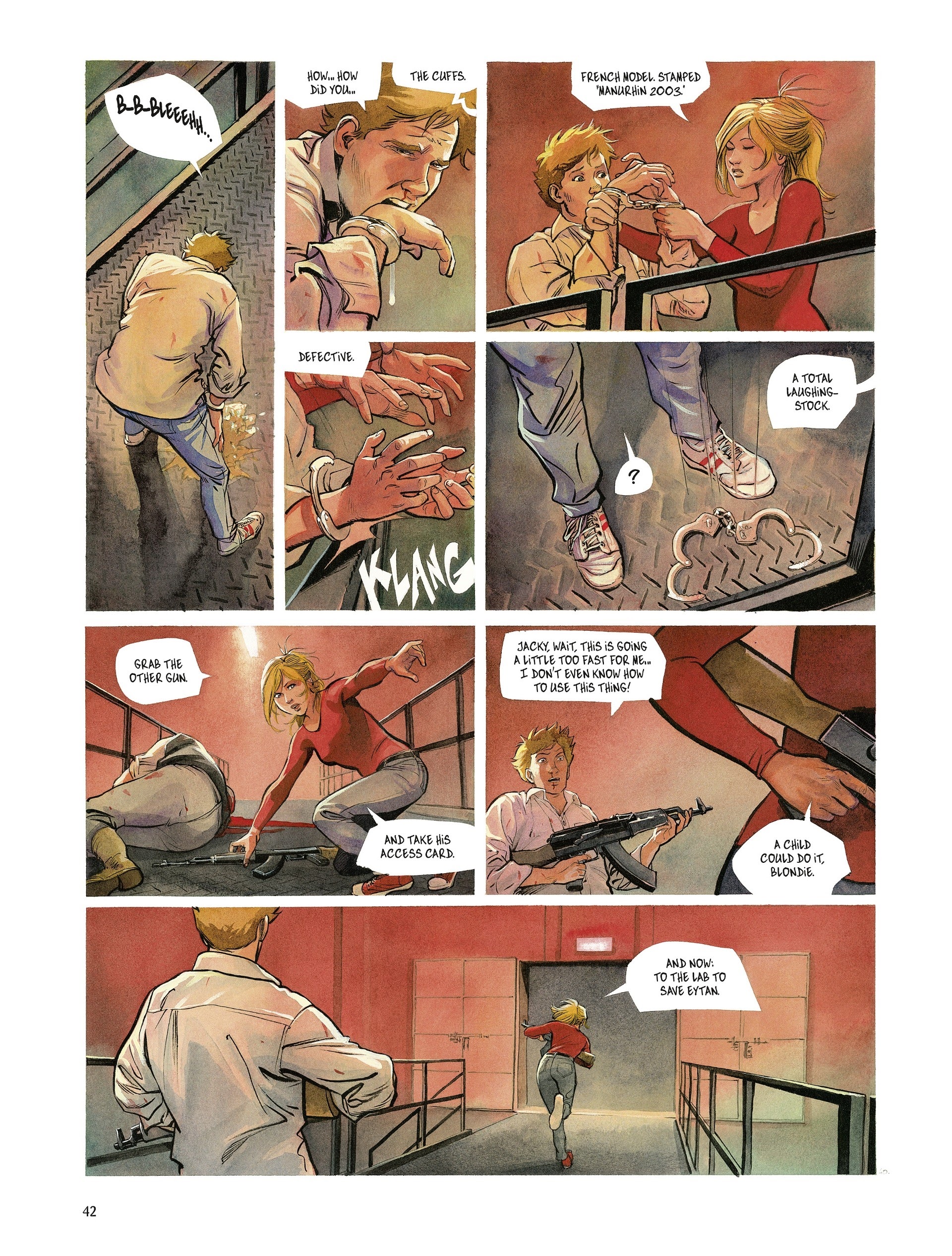 Read online The Bleiberg Project comic -  Issue #3 - 44