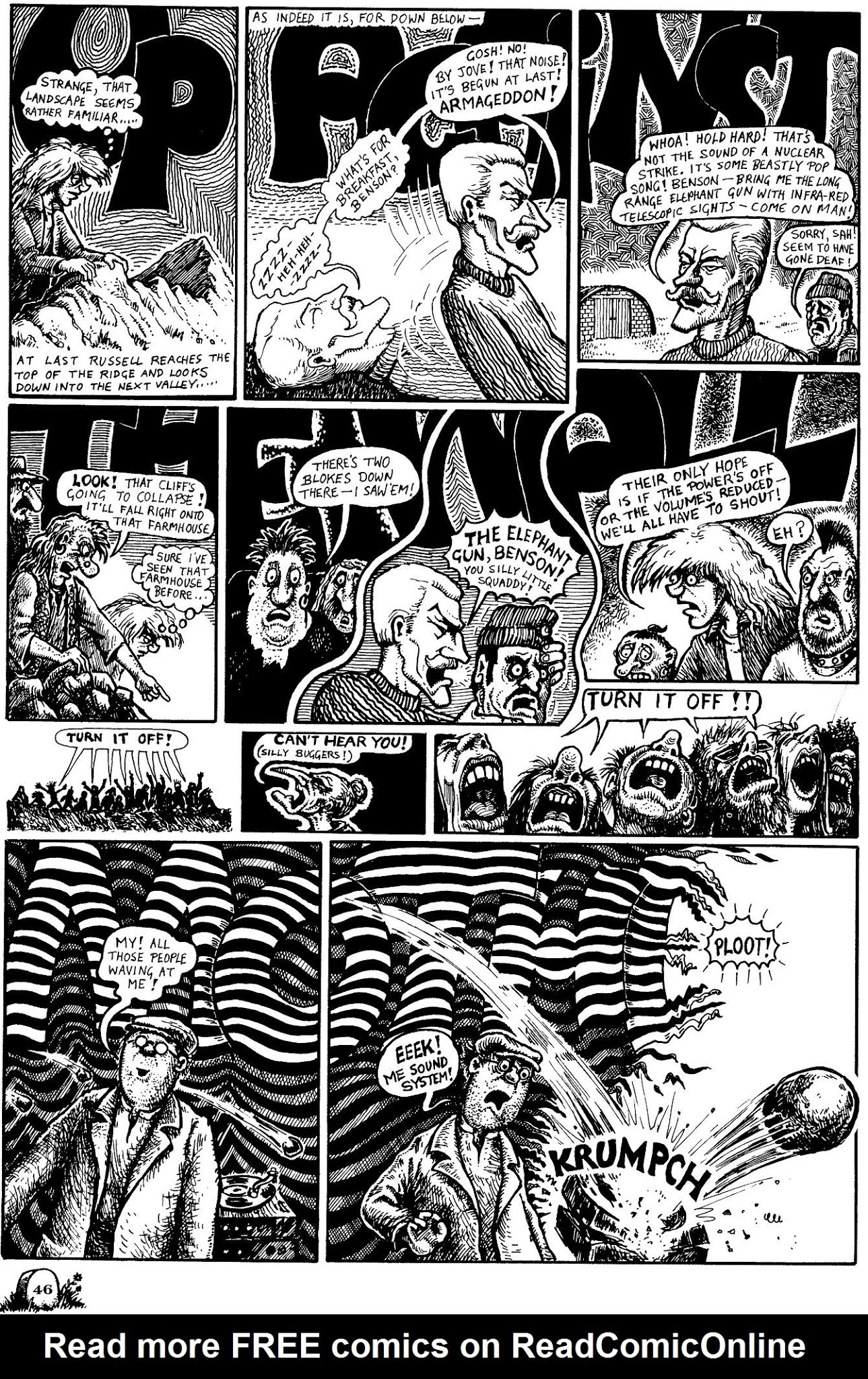 Read online Russell: The Saga of a Peaceful Man comic -  Issue #1 - 44