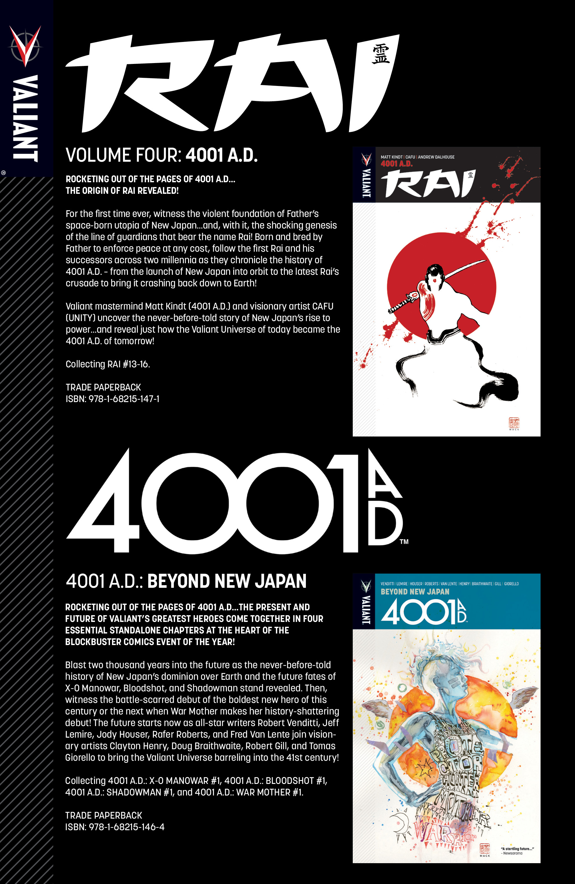 Read online 4001 A.D.: Beyond New Japan comic -  Issue # TPB - 121