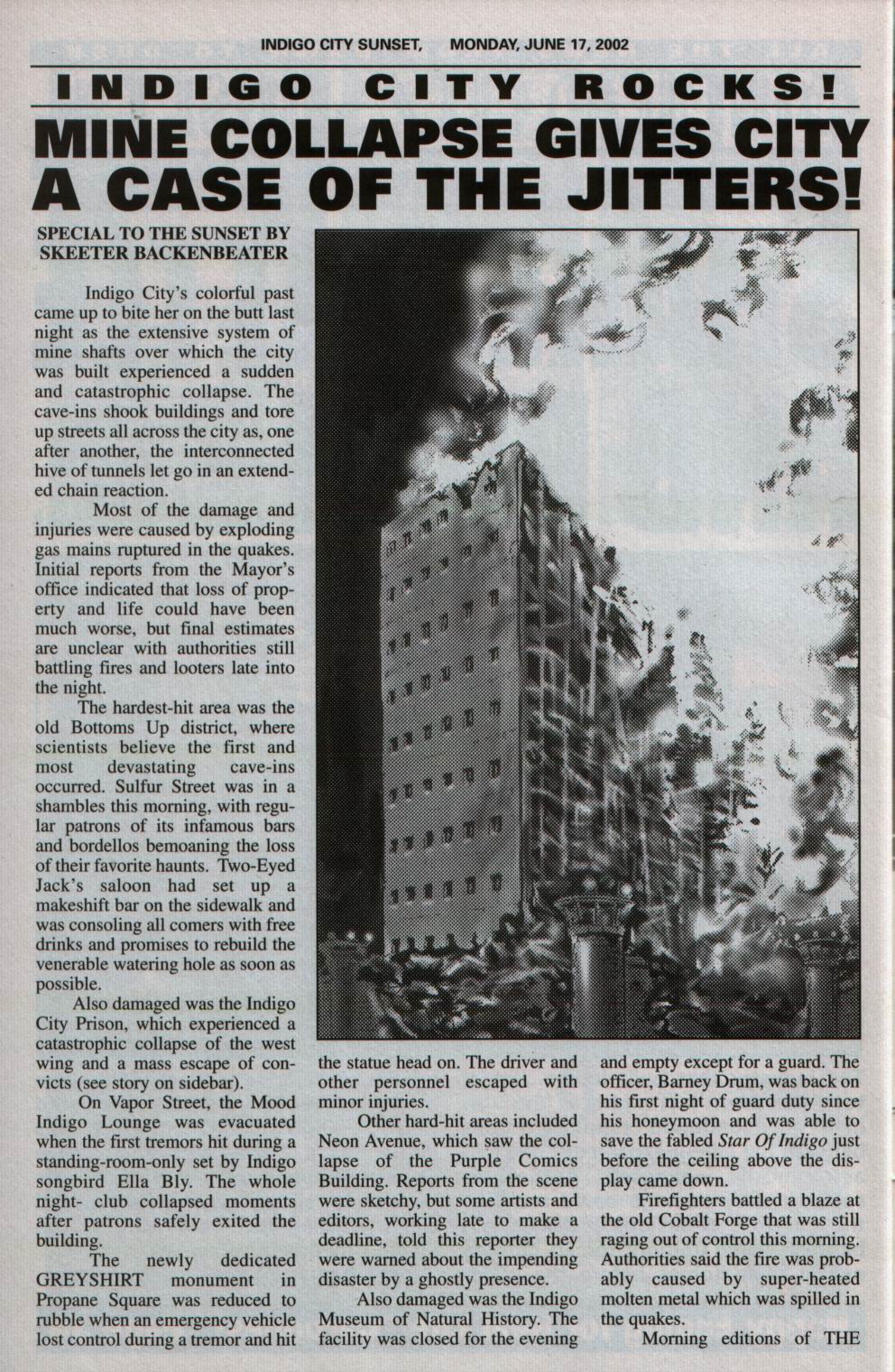 Read online Greyshirt: Indigo Sunset comic -  Issue #6 - 30