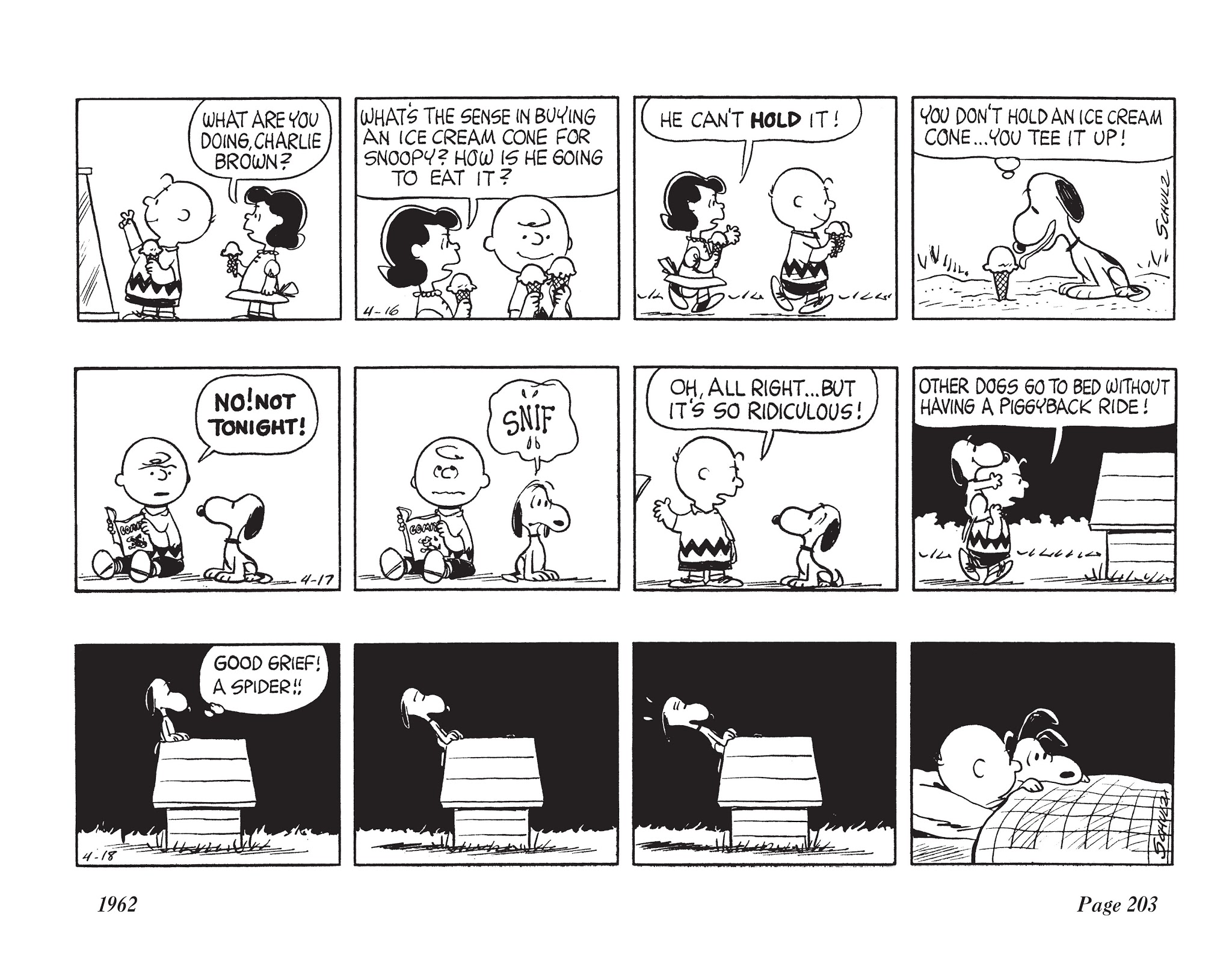 Read online The Complete Peanuts comic -  Issue # TPB 6 - 218