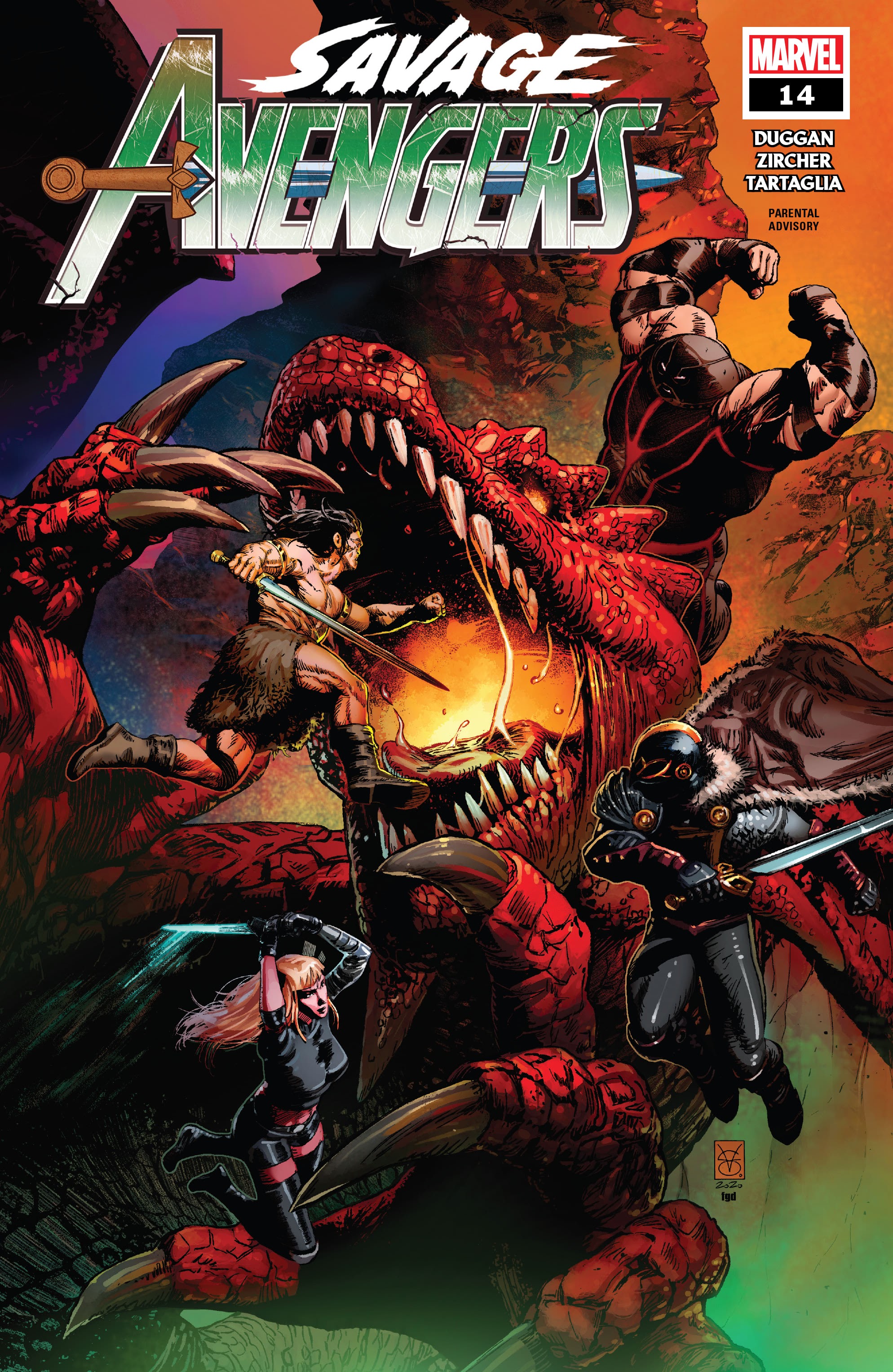 Read online Savage Avengers comic -  Issue #14 - 1