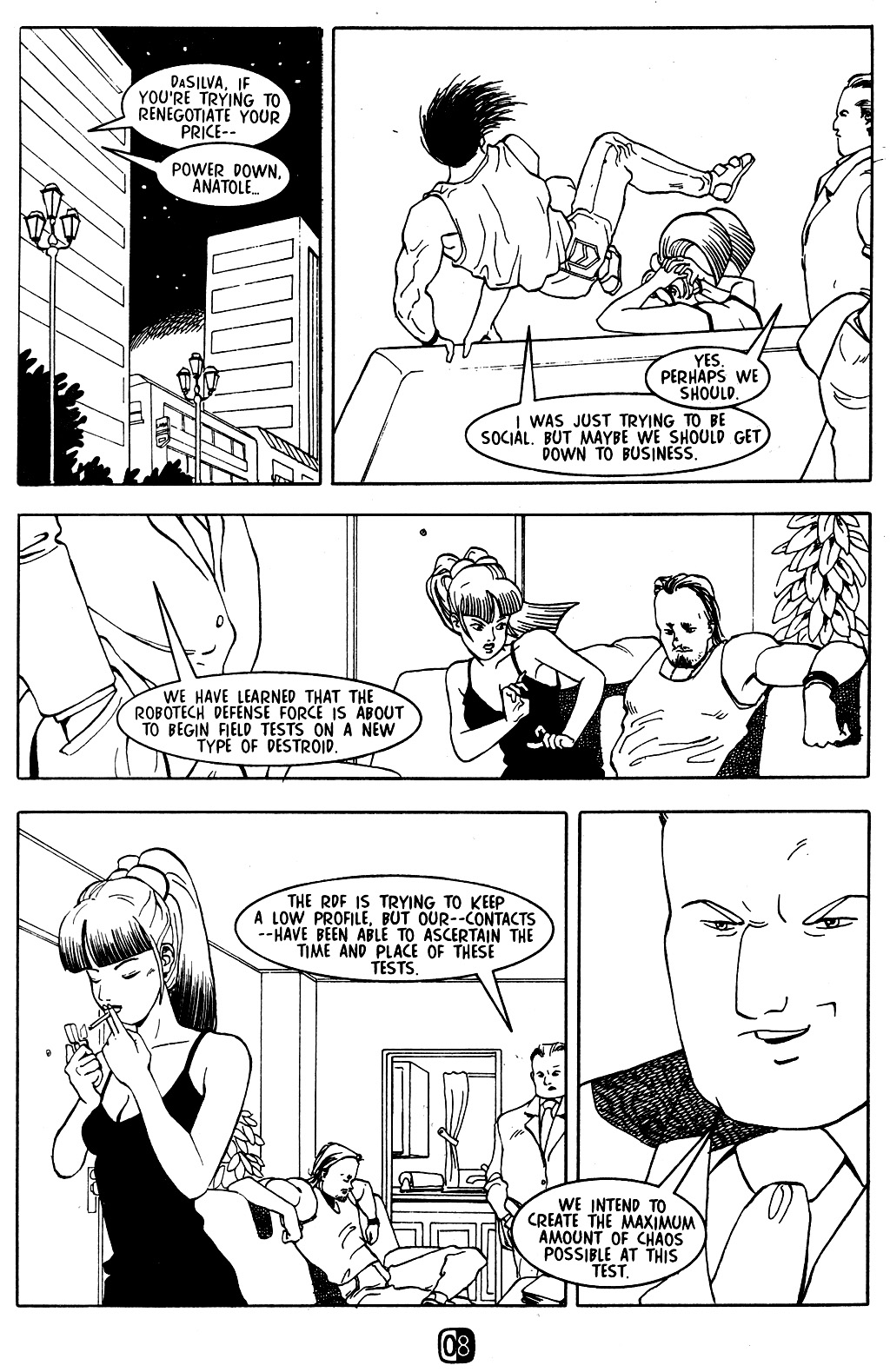 Read online Robotech: Return to Macross comic -  Issue #22 - 9
