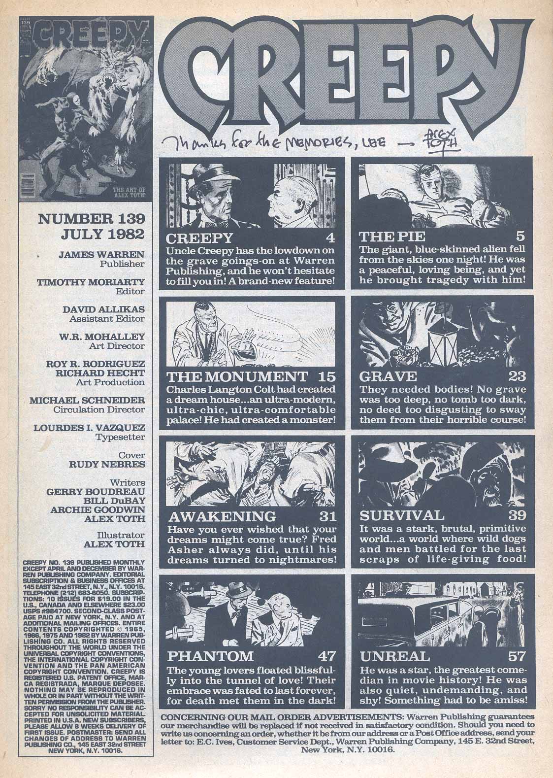 Read online Creepy (1964) comic -  Issue #139 - 2