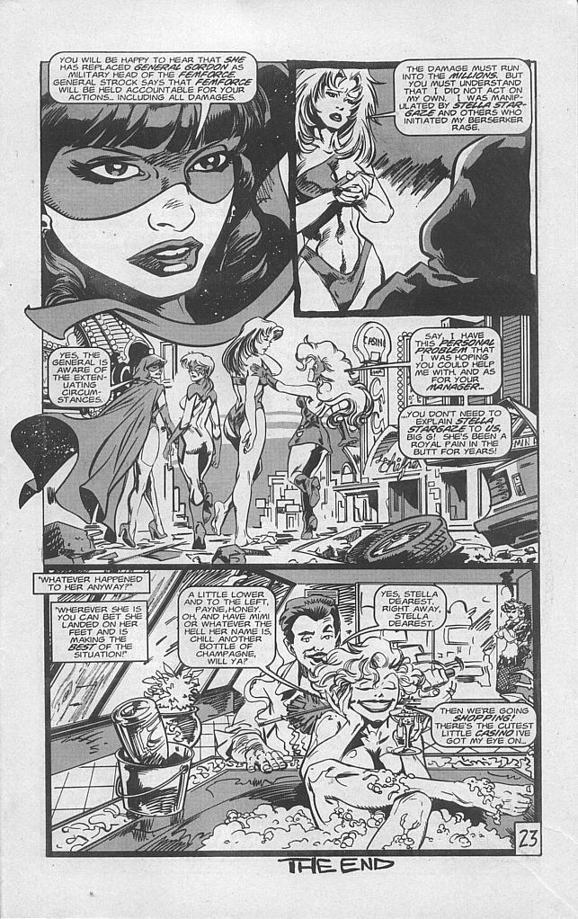 Read online Femforce comic -  Issue #88 - 25