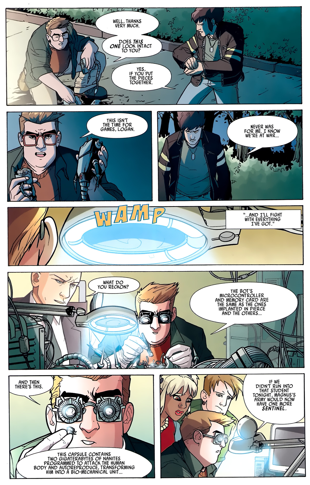 Read online X-Campus comic -  Issue #4 - 7
