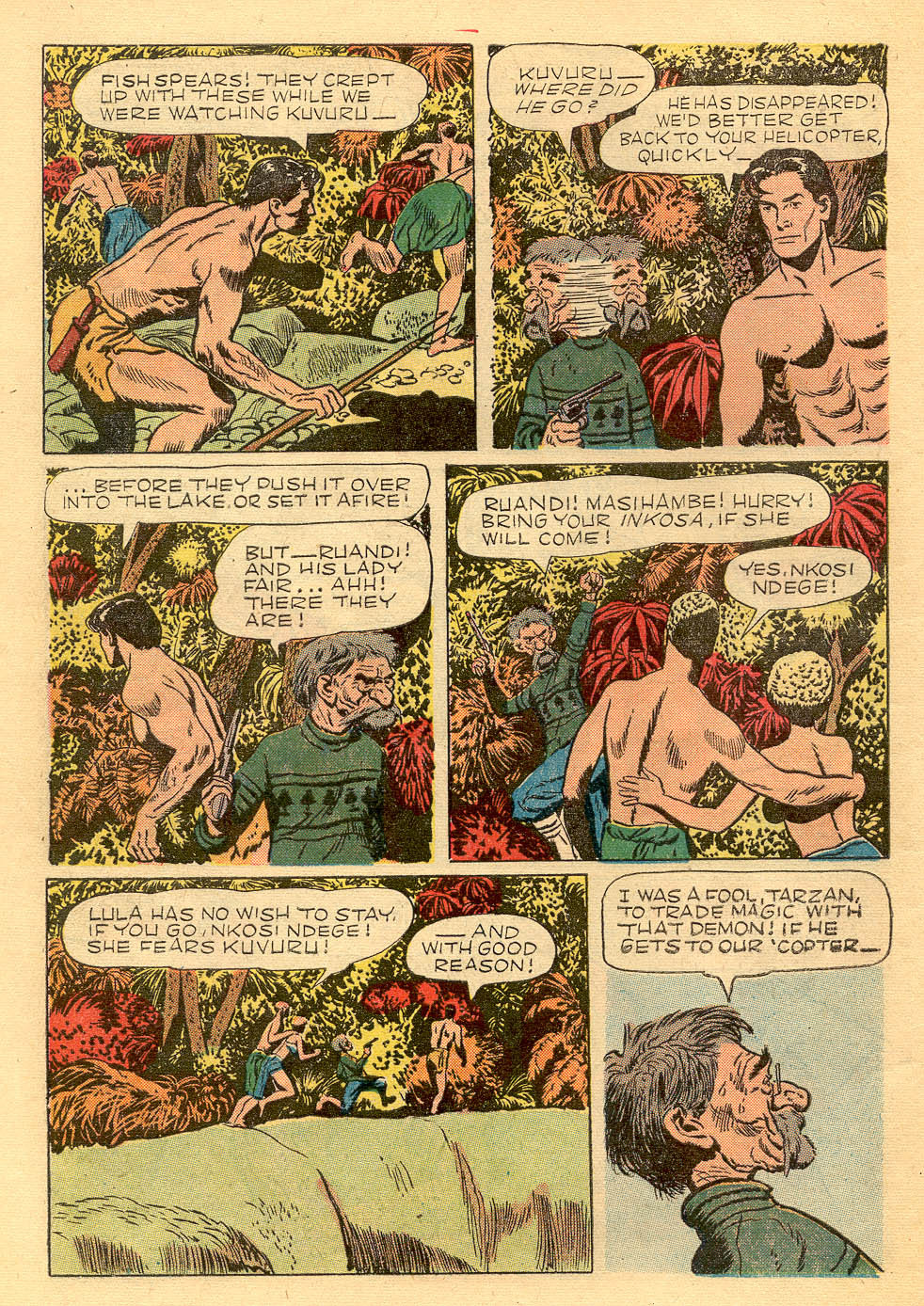 Read online Tarzan (1948) comic -  Issue #47 - 12