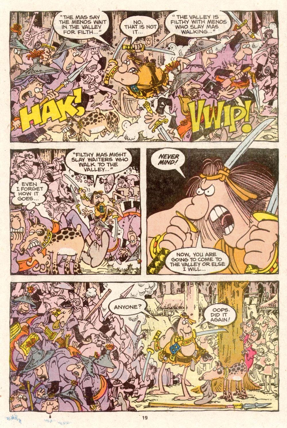 Read online Sergio Aragonés Groo the Wanderer comic -  Issue #51 - 19