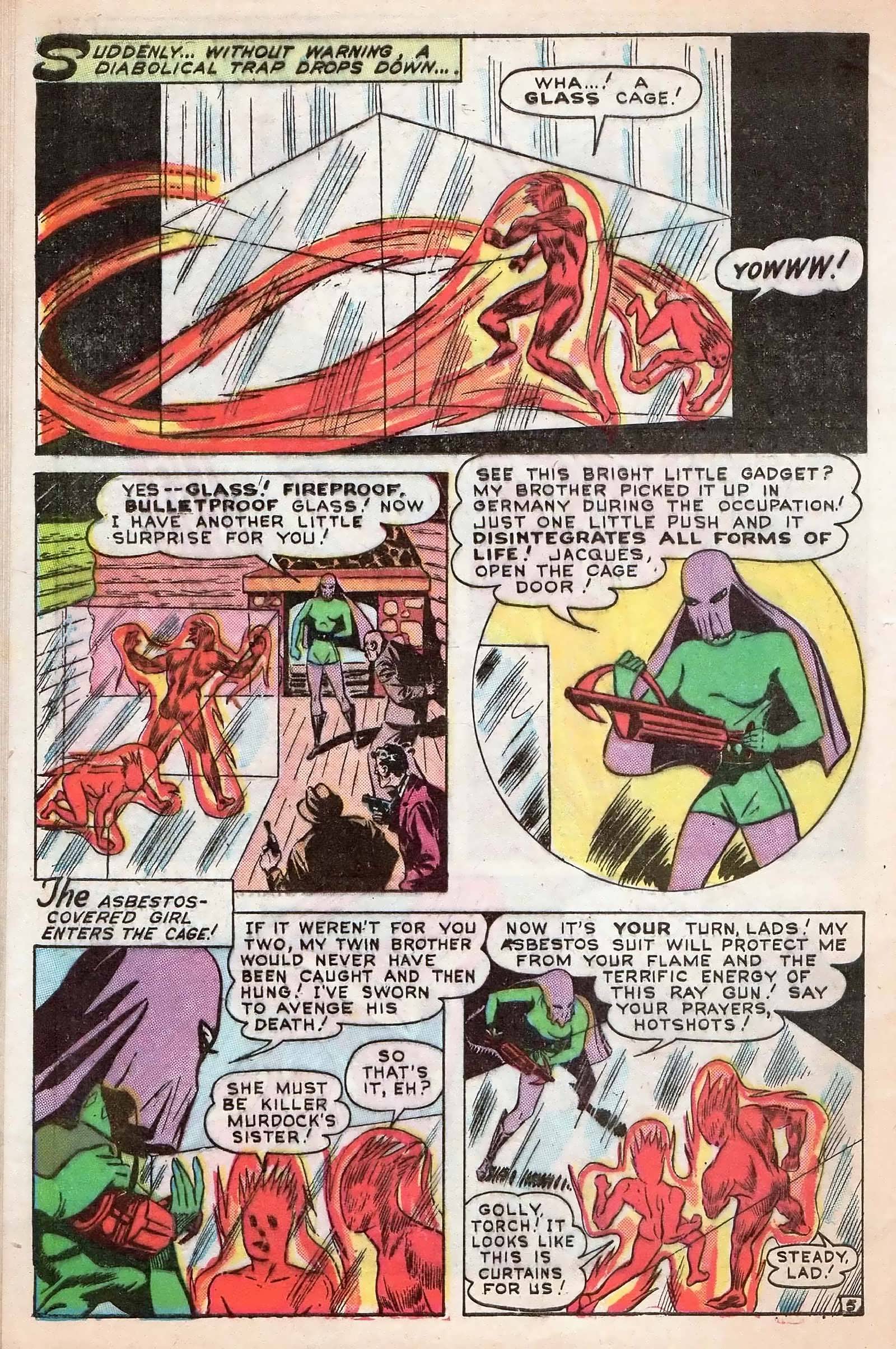 Read online Captain America Comics comic -  Issue #63 - 31