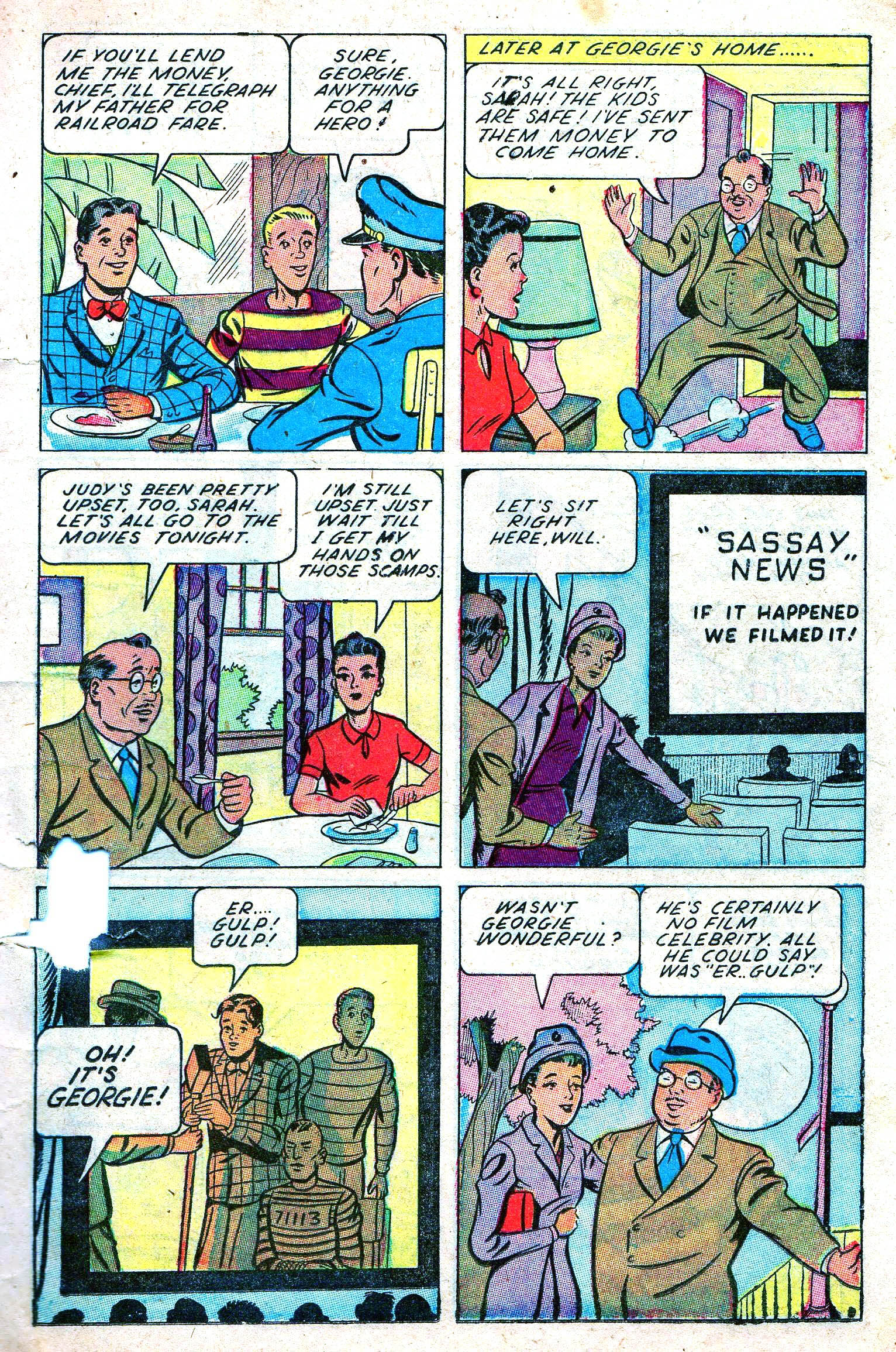 Read online Georgie Comics (1945) comic -  Issue #5 - 17