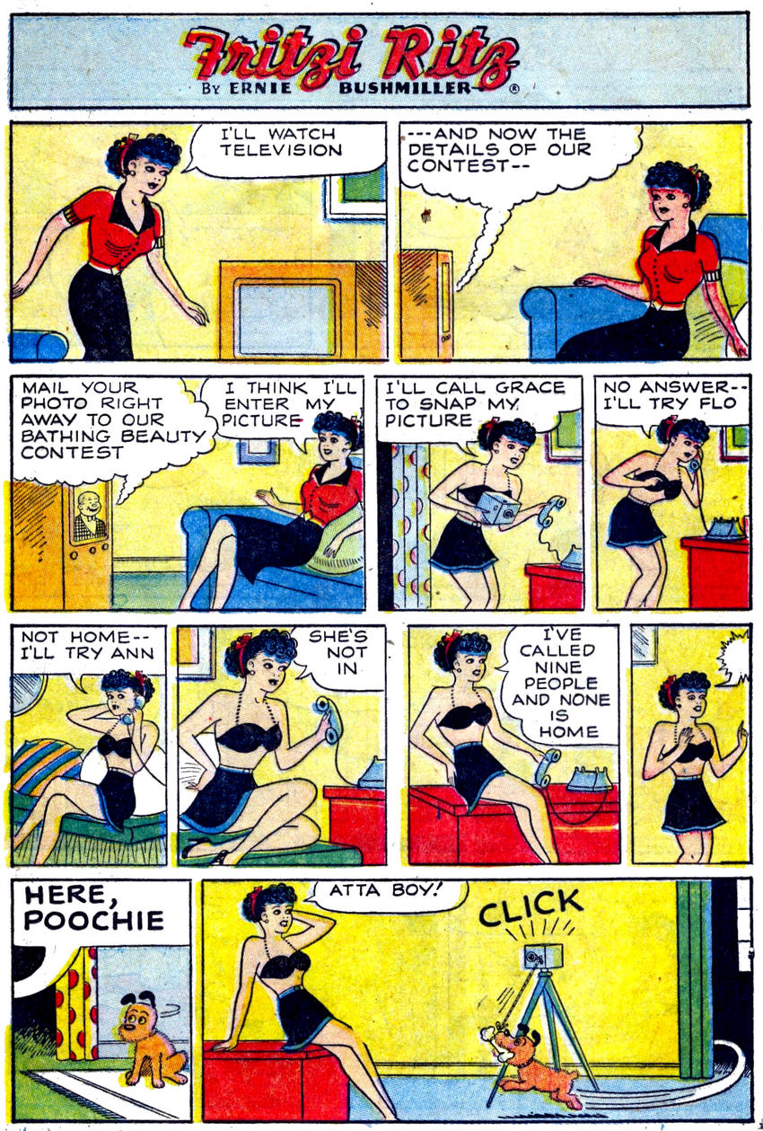 Read online Fritzi Ritz (1953) comic -  Issue #49 - 10