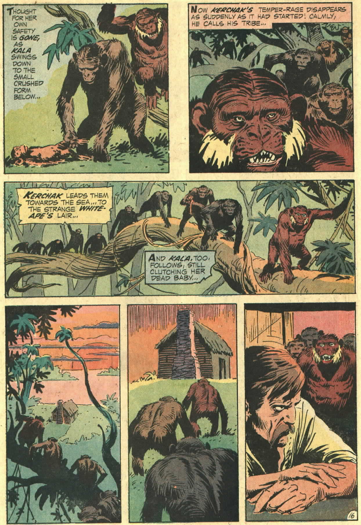 Read online Tarzan (1972) comic -  Issue #207 - 17