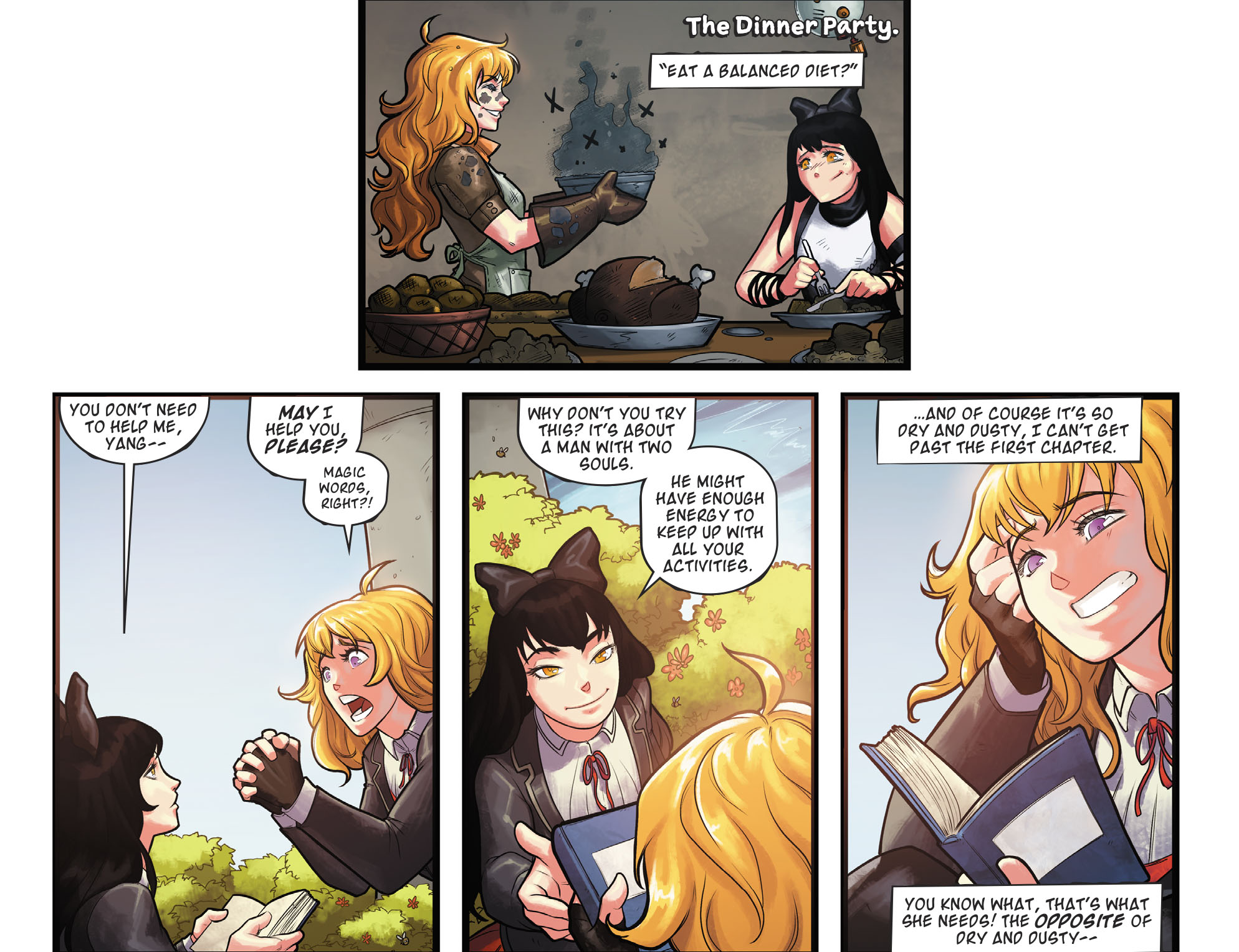 Read online RWBY comic -  Issue #7 - 8