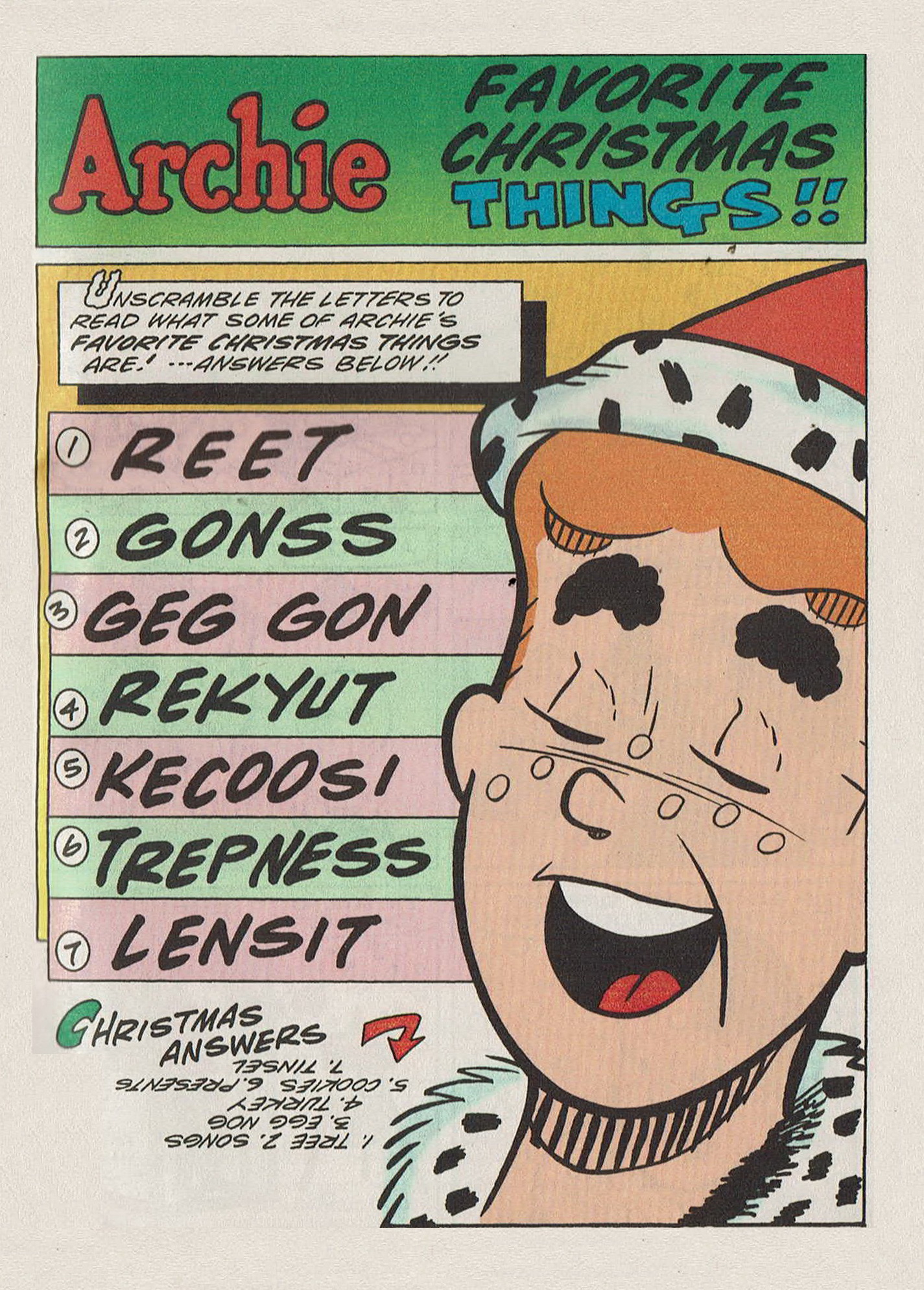 Read online Archie's Holiday Fun Digest comic -  Issue #12 - 23