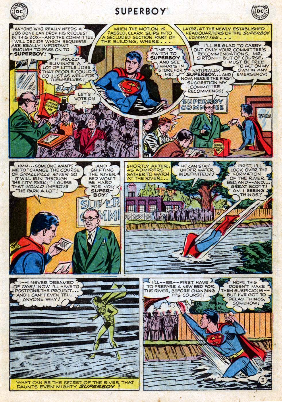 Read online Superboy (1949) comic -  Issue #24 - 27