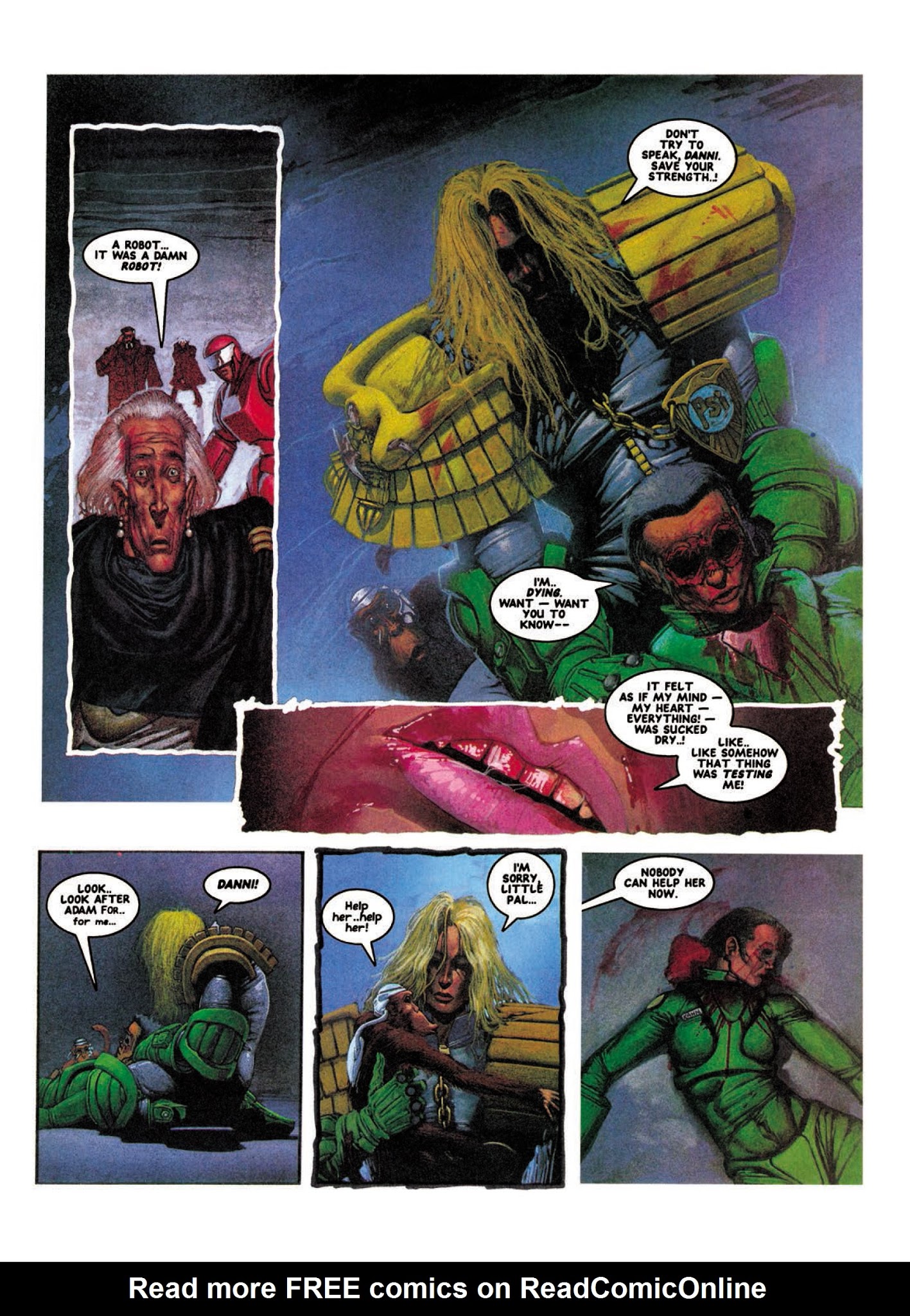 Read online Judge Anderson: The Psi Files comic -  Issue # TPB 2 - 130