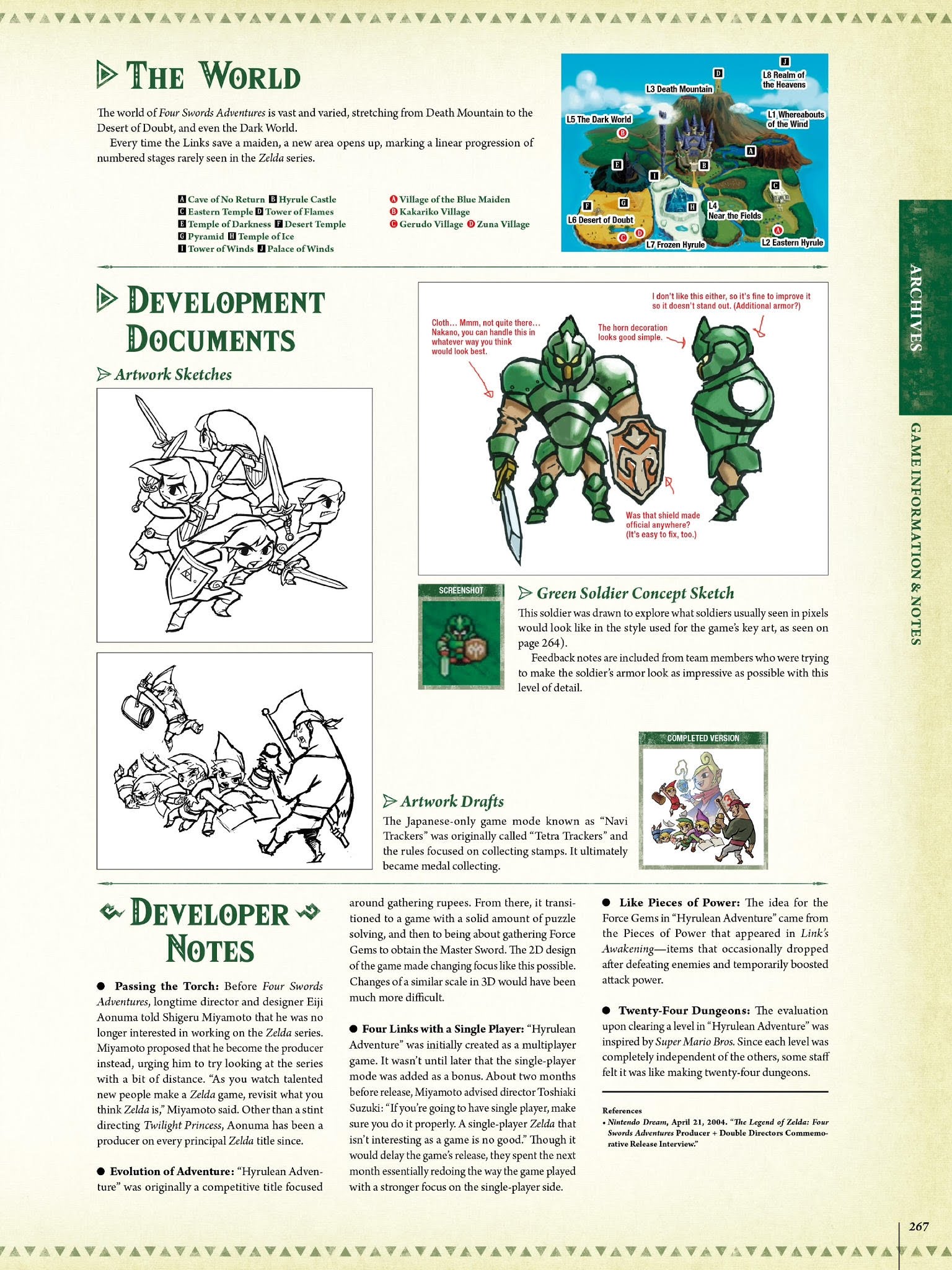 Read online The Legend of Zelda Encyclopedia comic -  Issue # TPB (Part 3) - 71