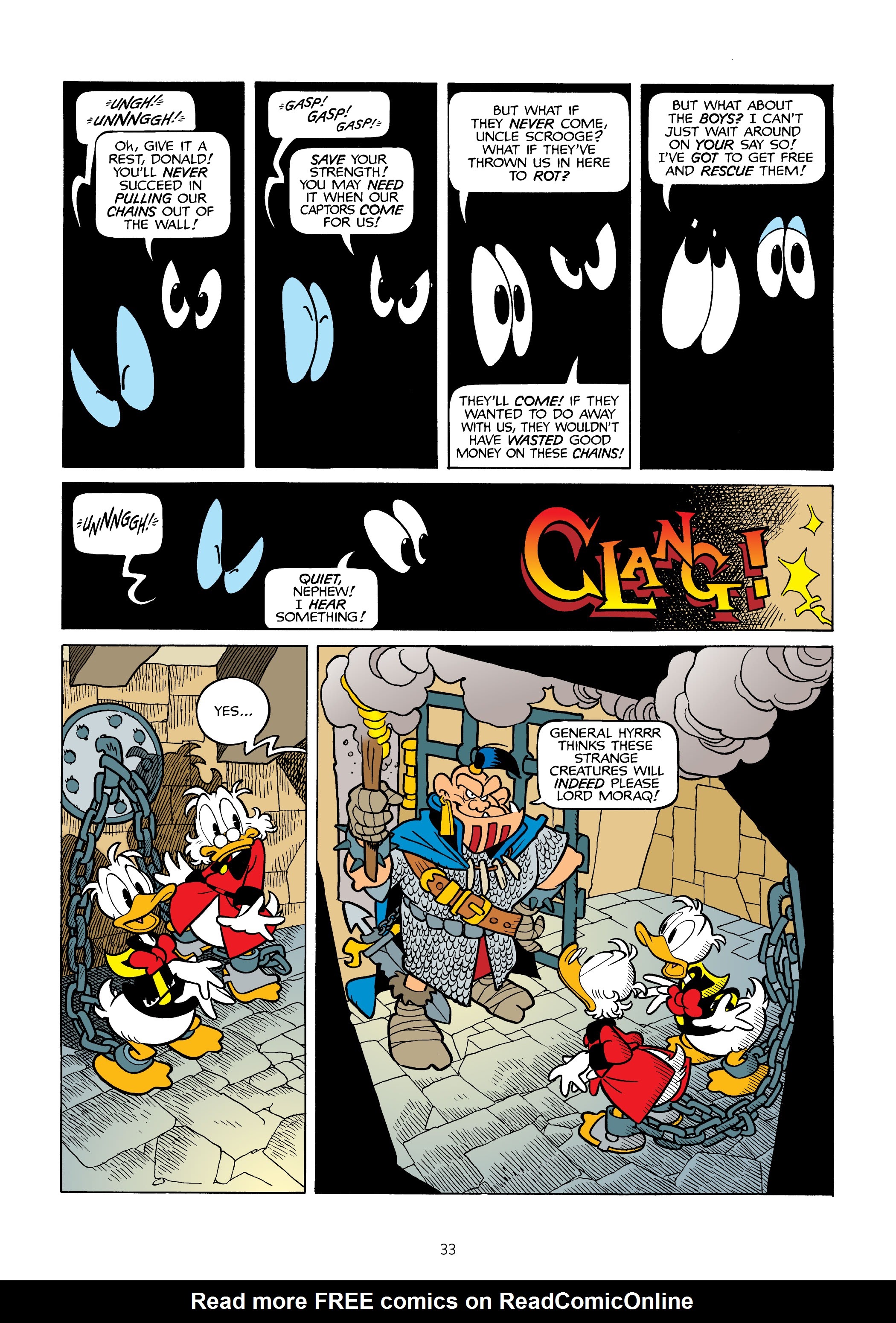 Read online Donald Duck and Uncle Scrooge: World of the Dragonlords comic -  Issue # TPB (Part 1) - 34