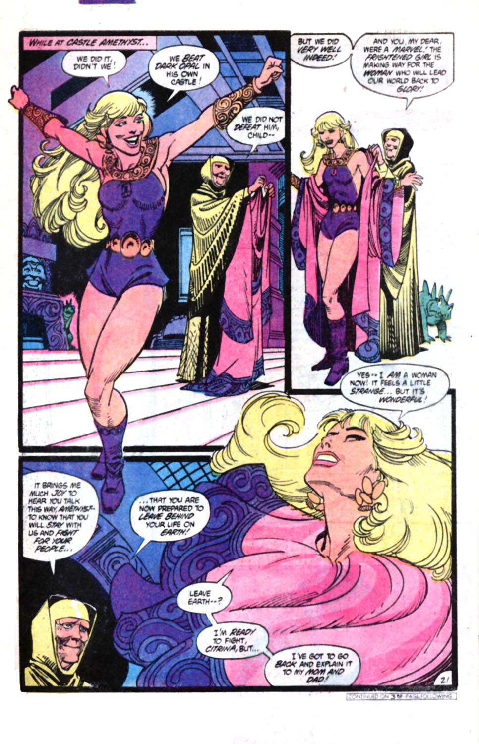 Read online Amethyst, Princess of Gemworld comic -  Issue #4 - 20