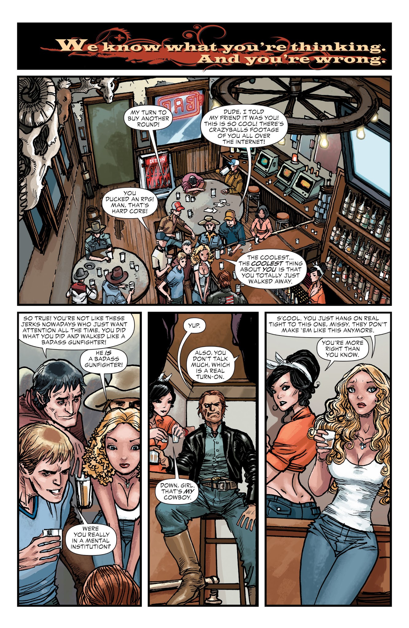 Read online All-Star Western (2011) comic -  Issue #24 - 10
