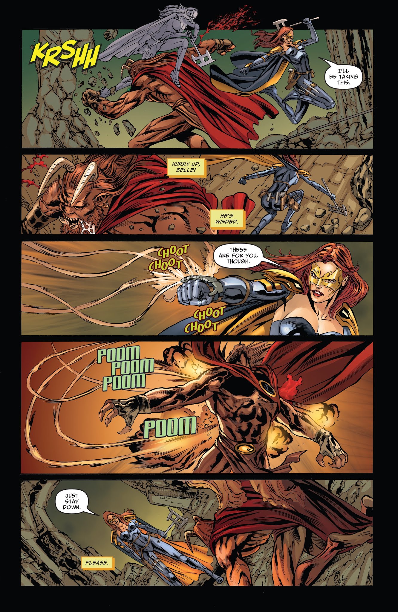 Read online Belle: Beast Hunter comic -  Issue #5 - 20