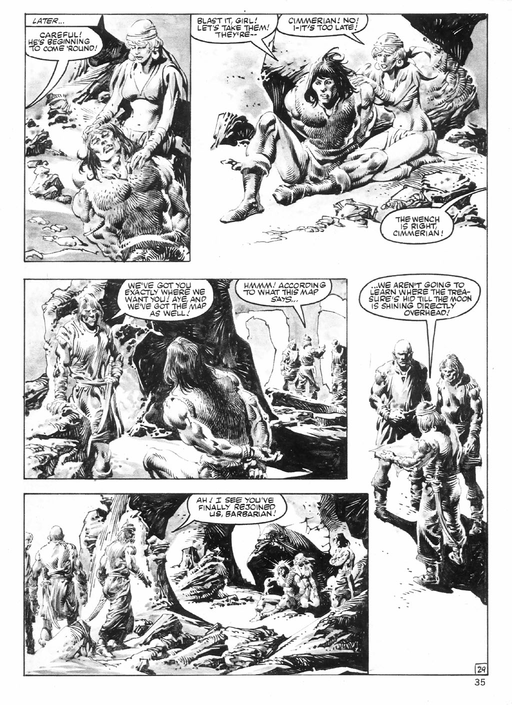 Read online The Savage Sword Of Conan comic -  Issue #98 - 35