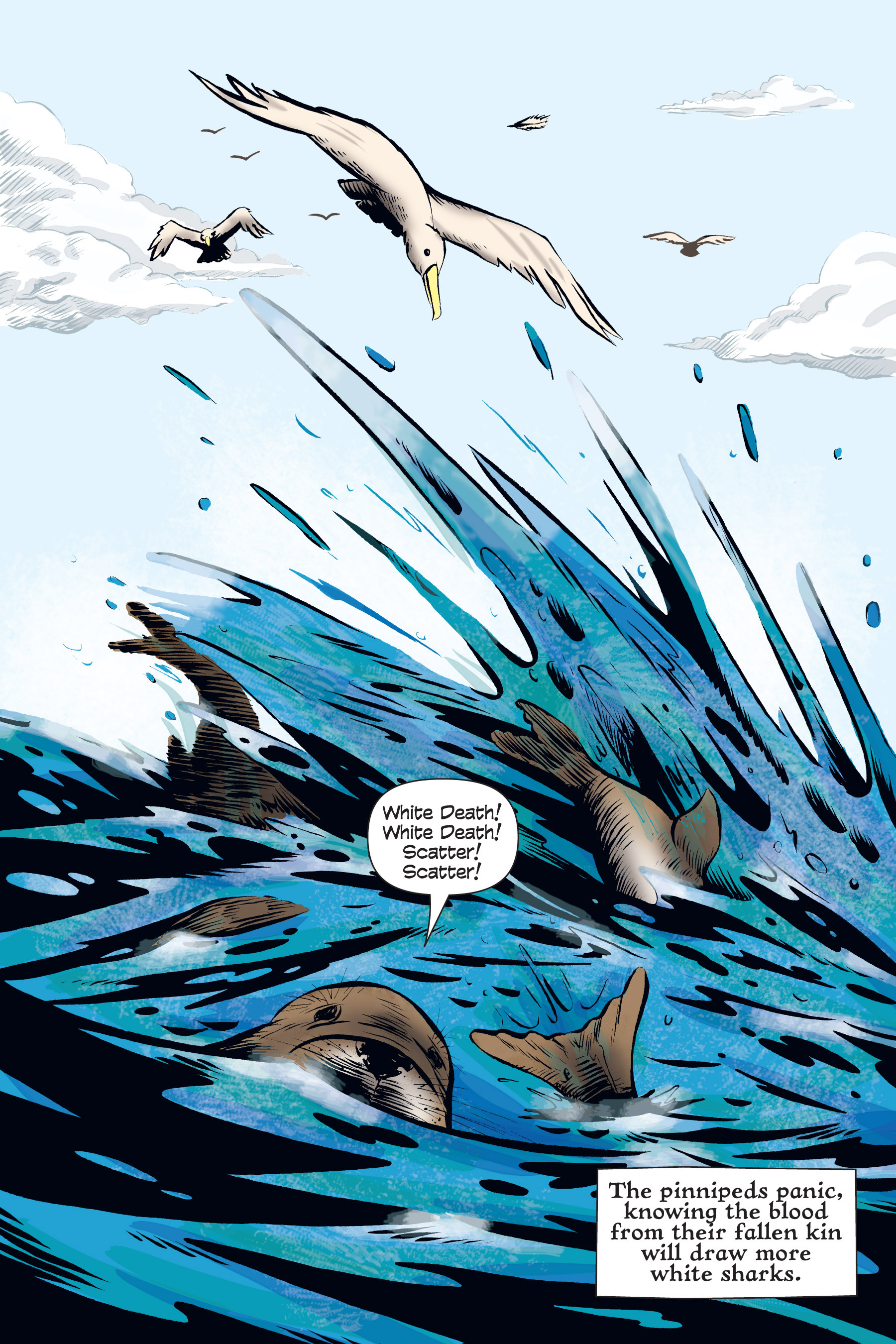 Read online Xoc: Journey of a Great White comic -  Issue # TPB - 22